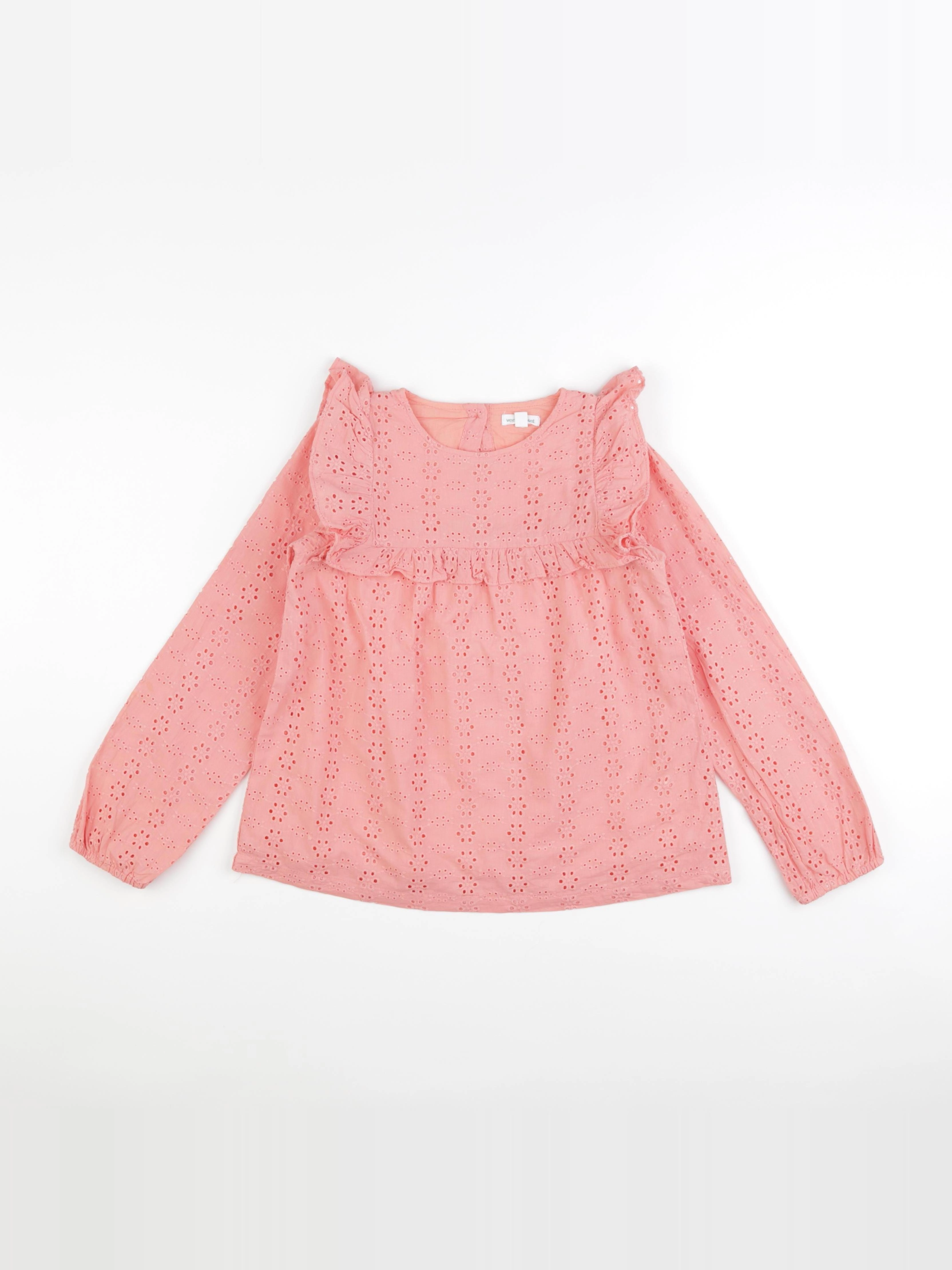 Vertbaudet - blouse rose - 10 ans