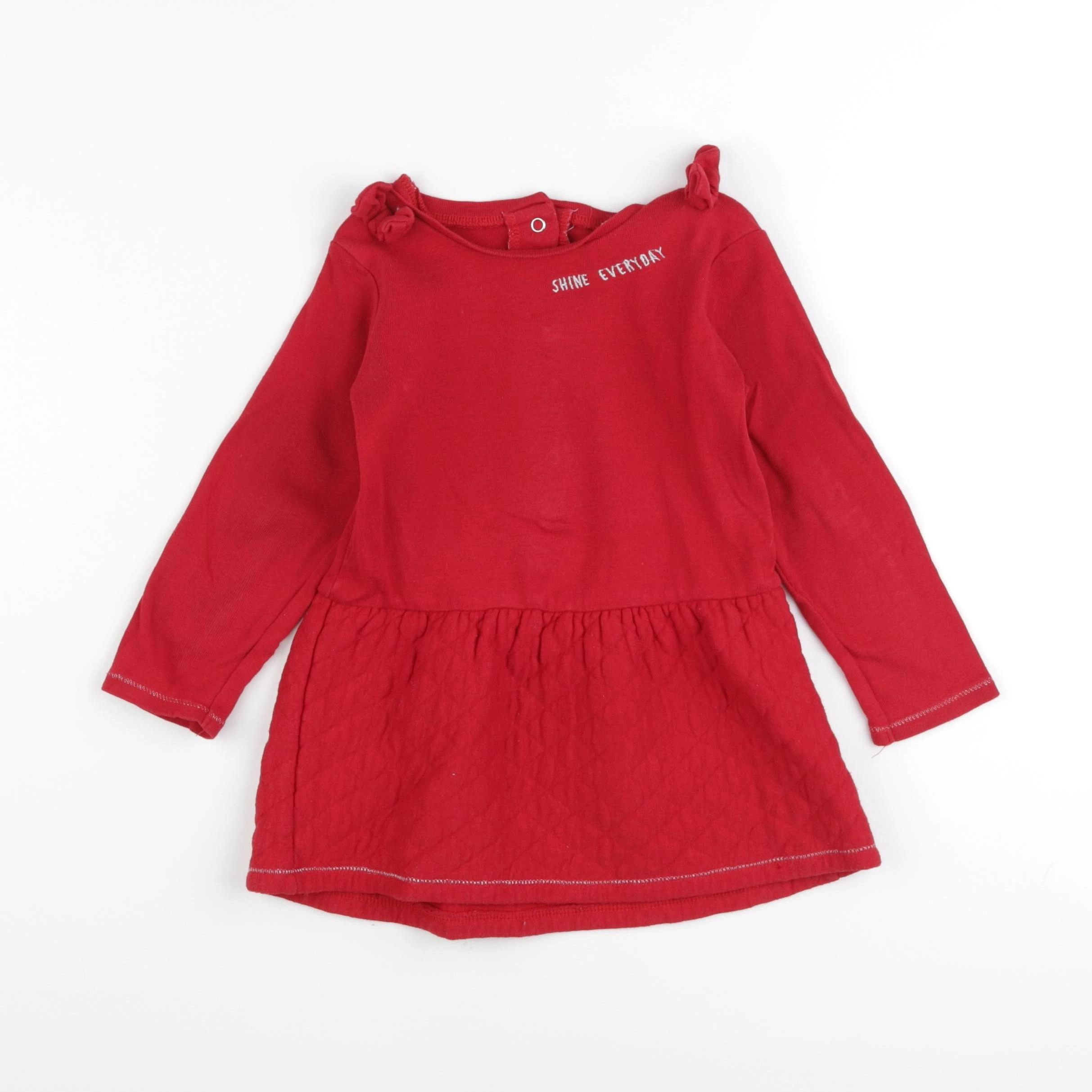 Vertbaudet - robe rouge - 36 mois
