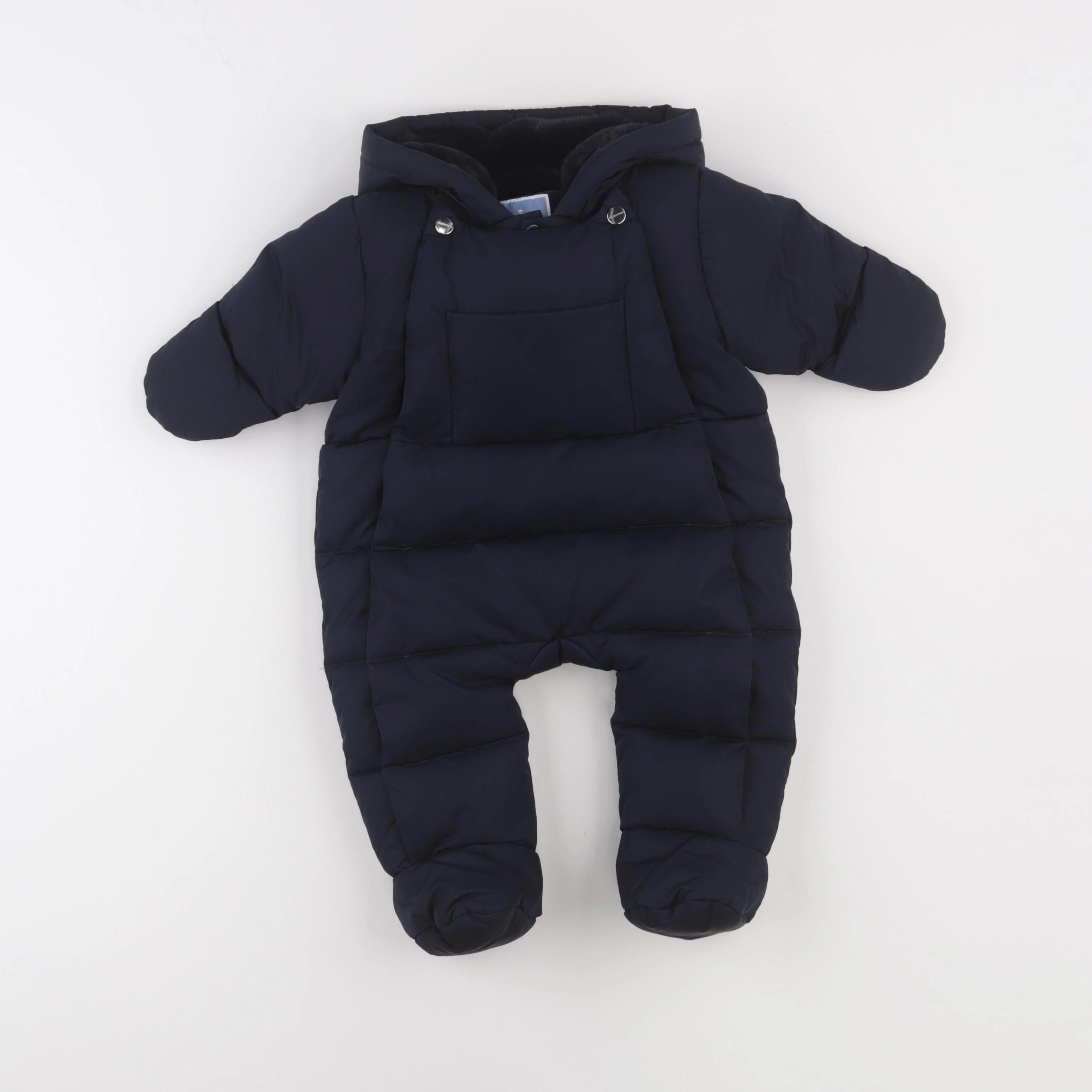 Jacadi - combi-pilote bleu - 3 mois