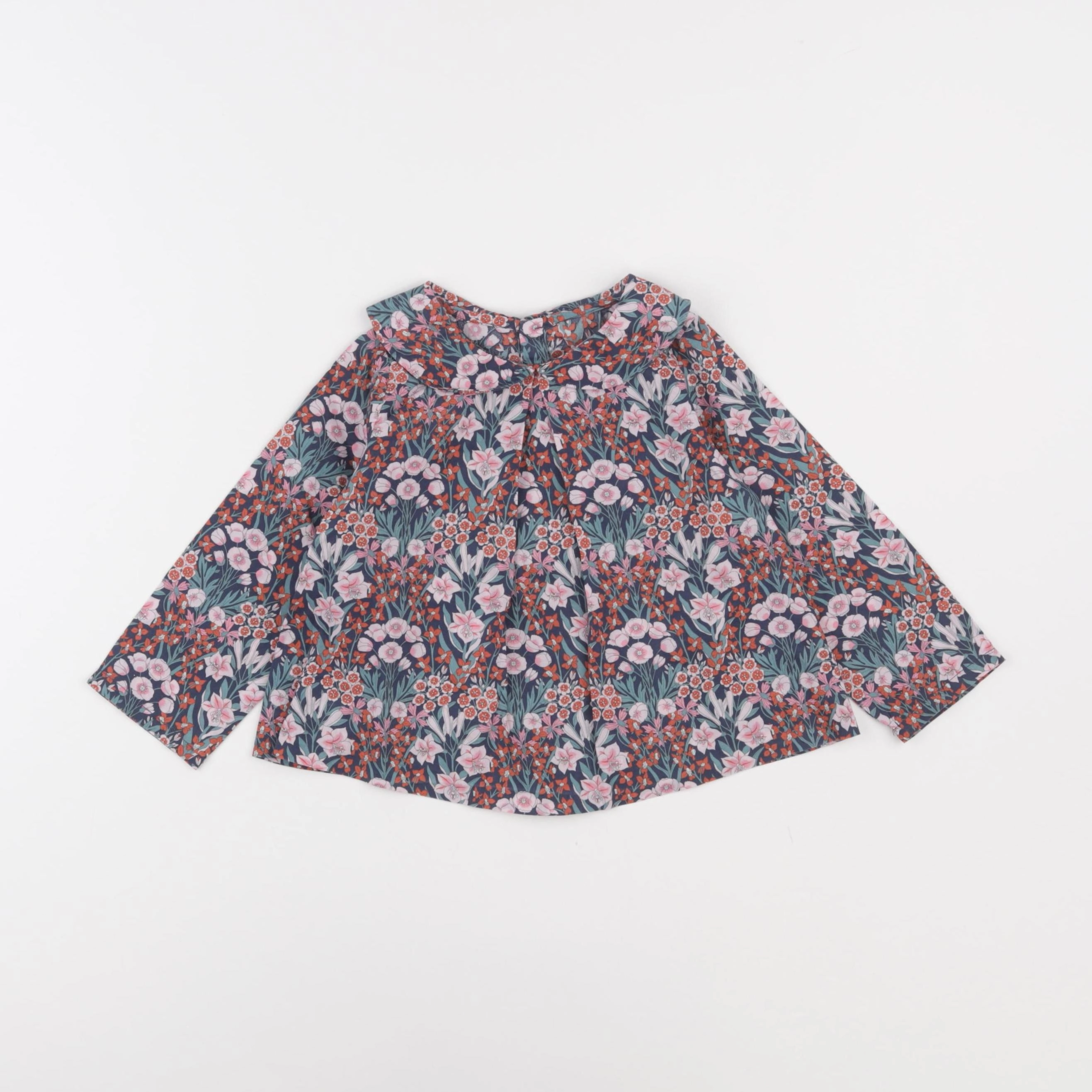 Jacadi - blouse liberty multicolore - 18 mois