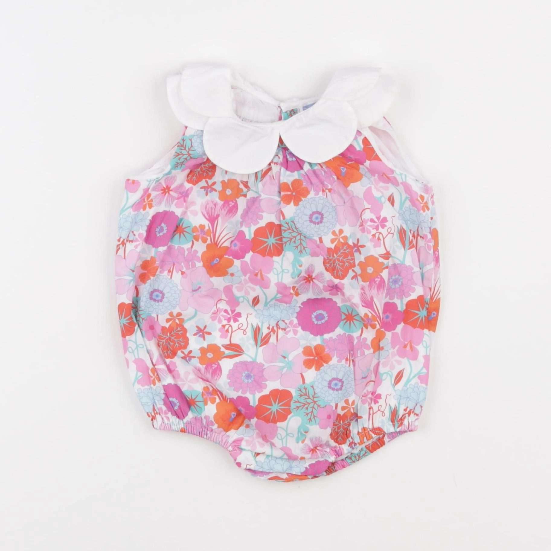 Jacadi - combinaison liberty multicolore - 6 mois