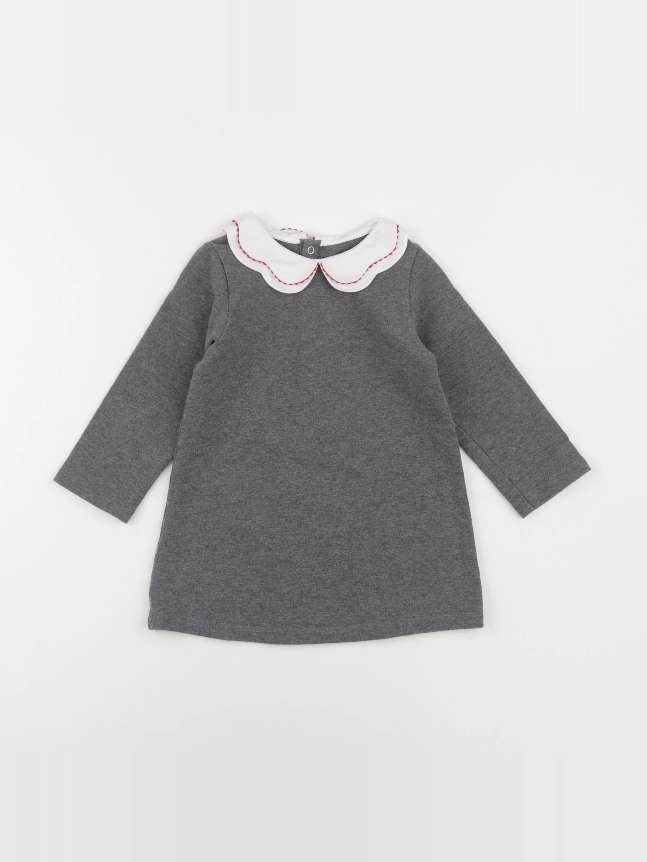 Jacadi - robe gris - 24 mois