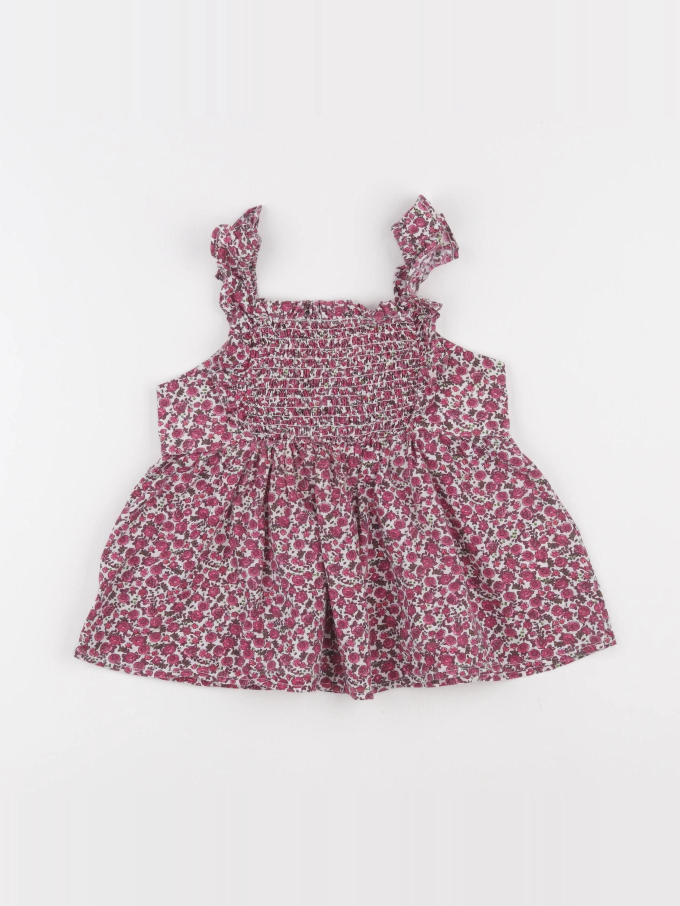 Vertbaudet - blouse rose - 6 ans
