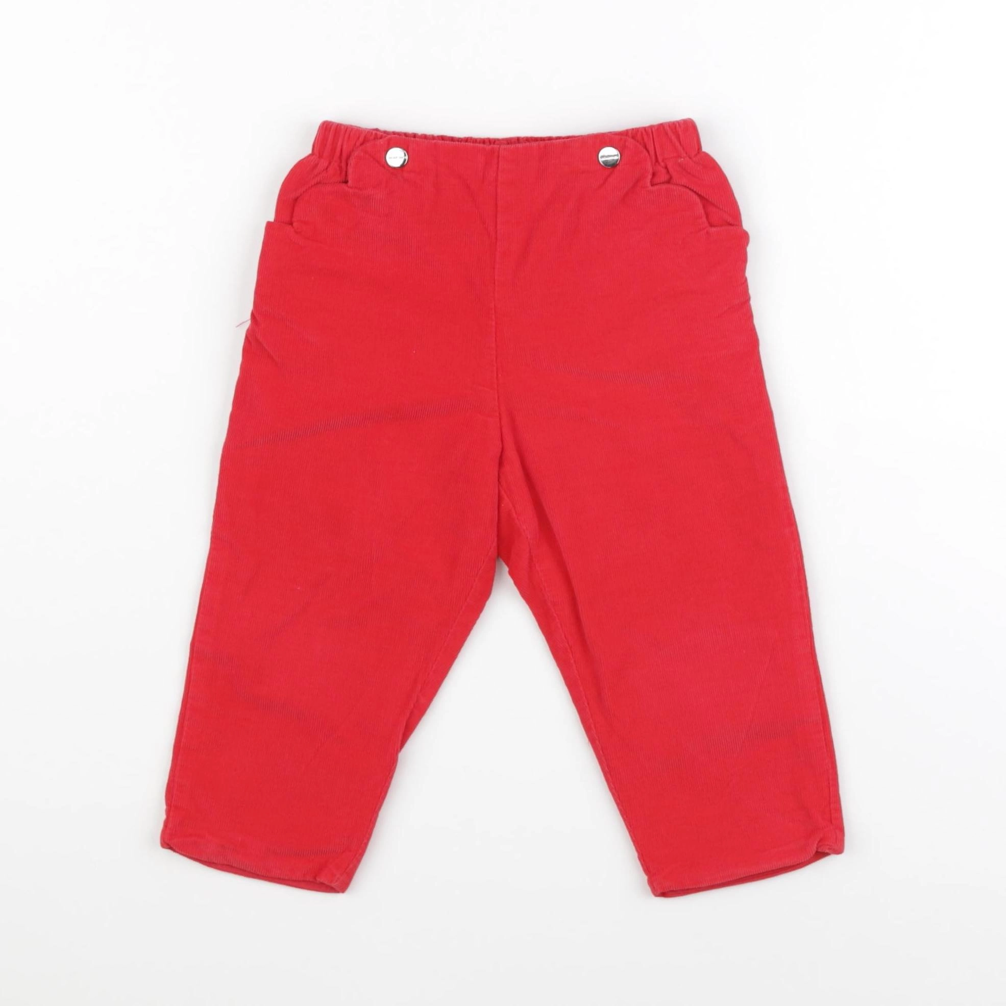 Jacadi - pantalon rouge - 18 mois