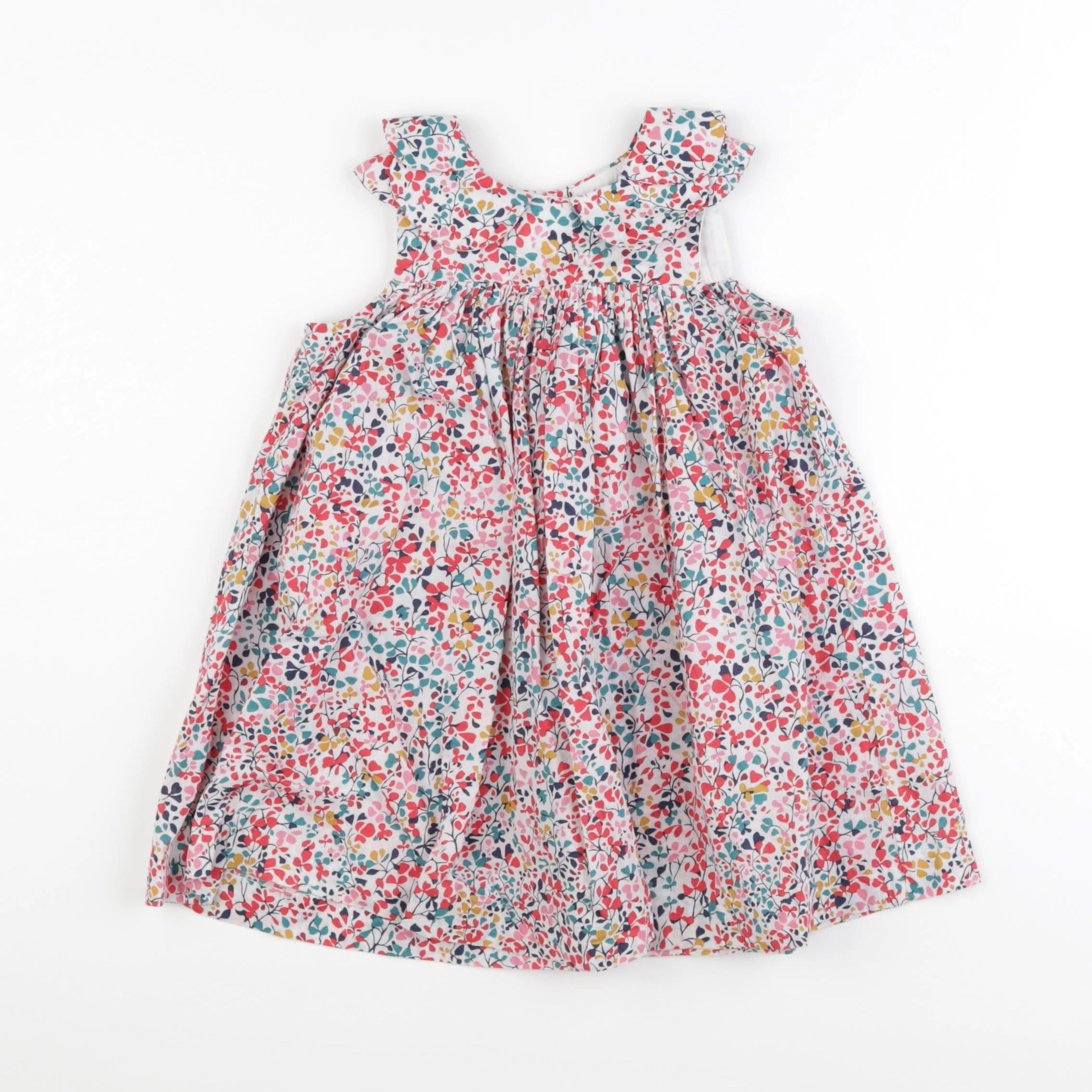 Jacadi - robe liberty multicolore - 24 mois
