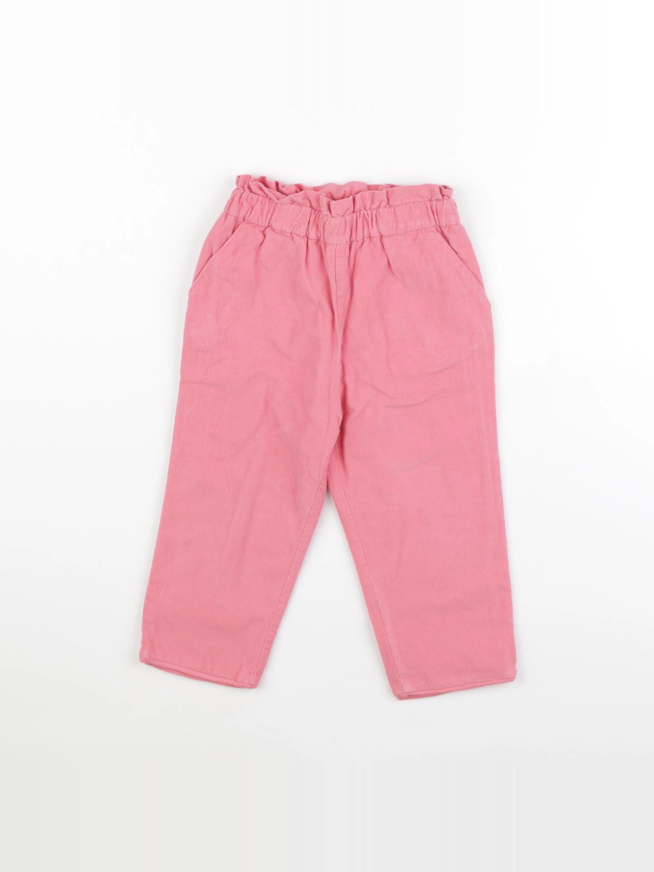 Jacadi - pantalon rose - 24 mois