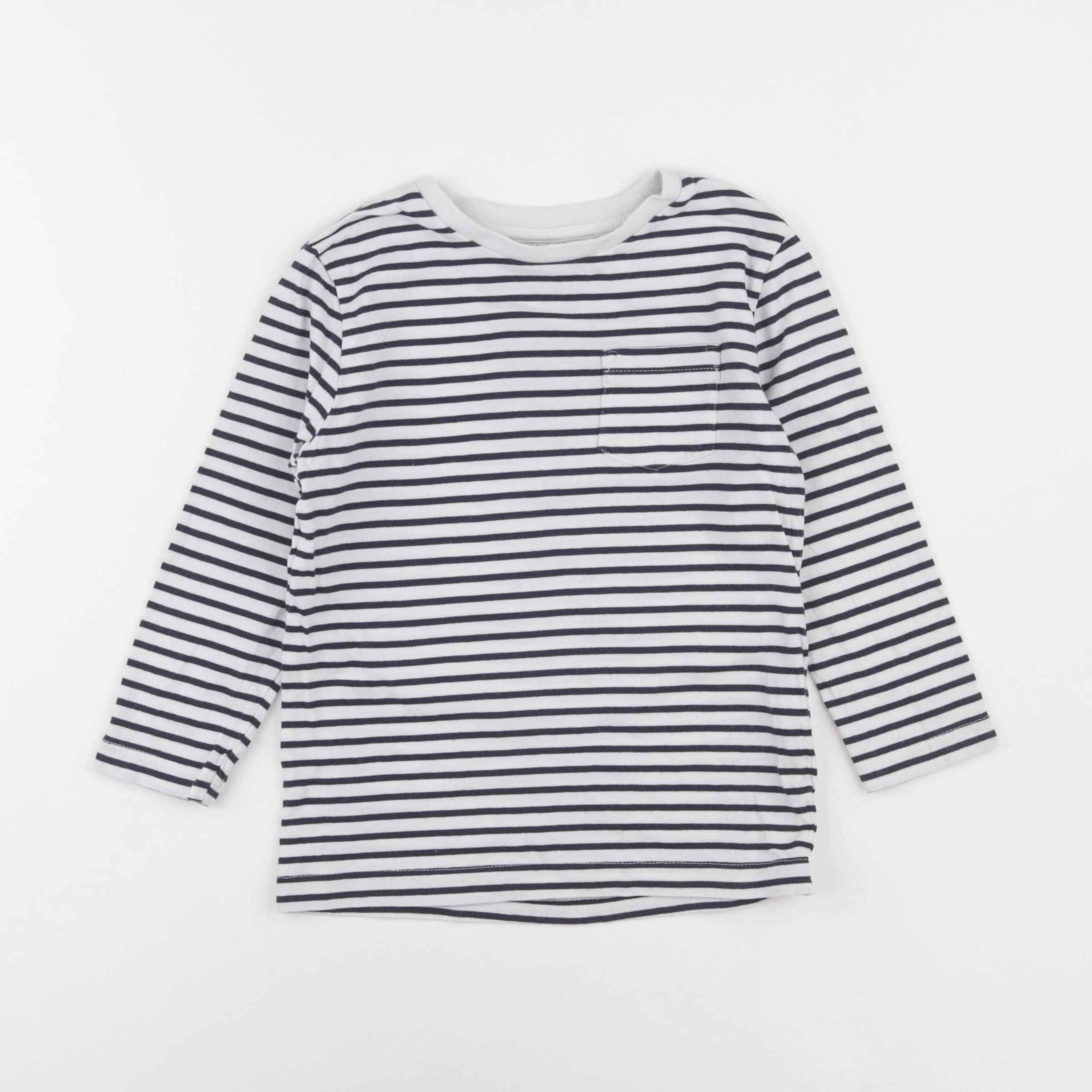 Tape à l'oeil - tee-shirt bleu, blanc - 4 ans