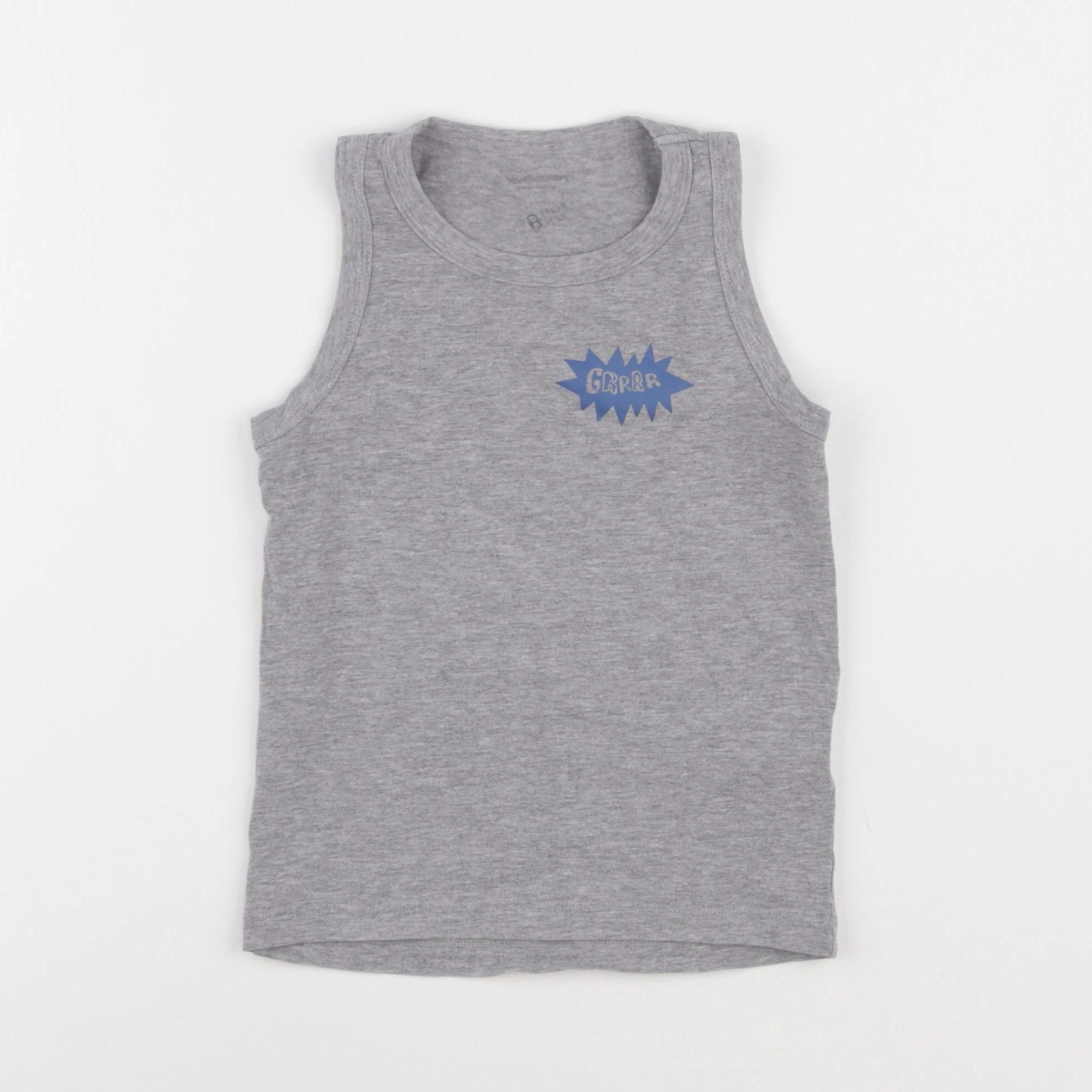 Vertbaudet - maillot de corps gris - 5 ans