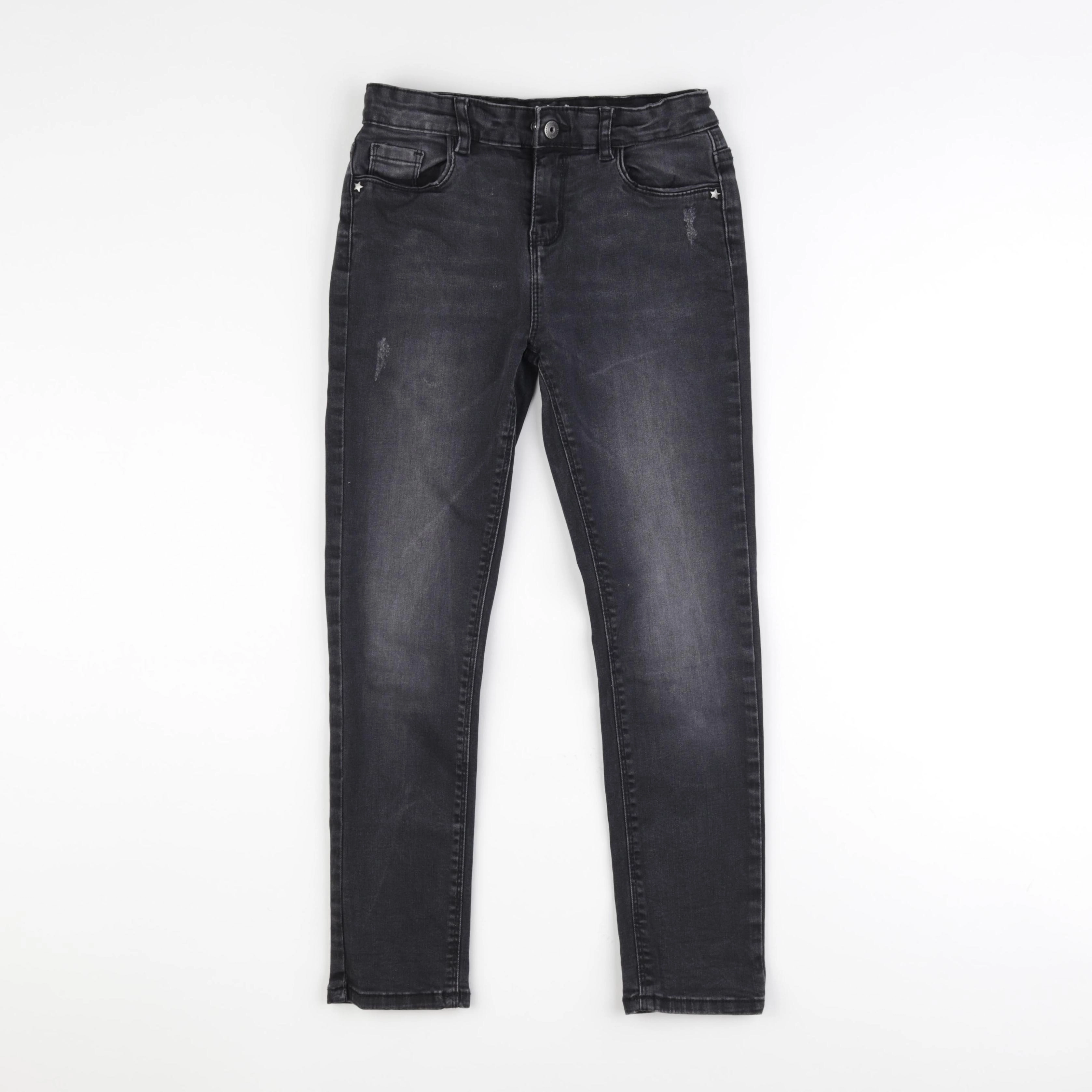 Vertbaudet - jean gris - 9 ans