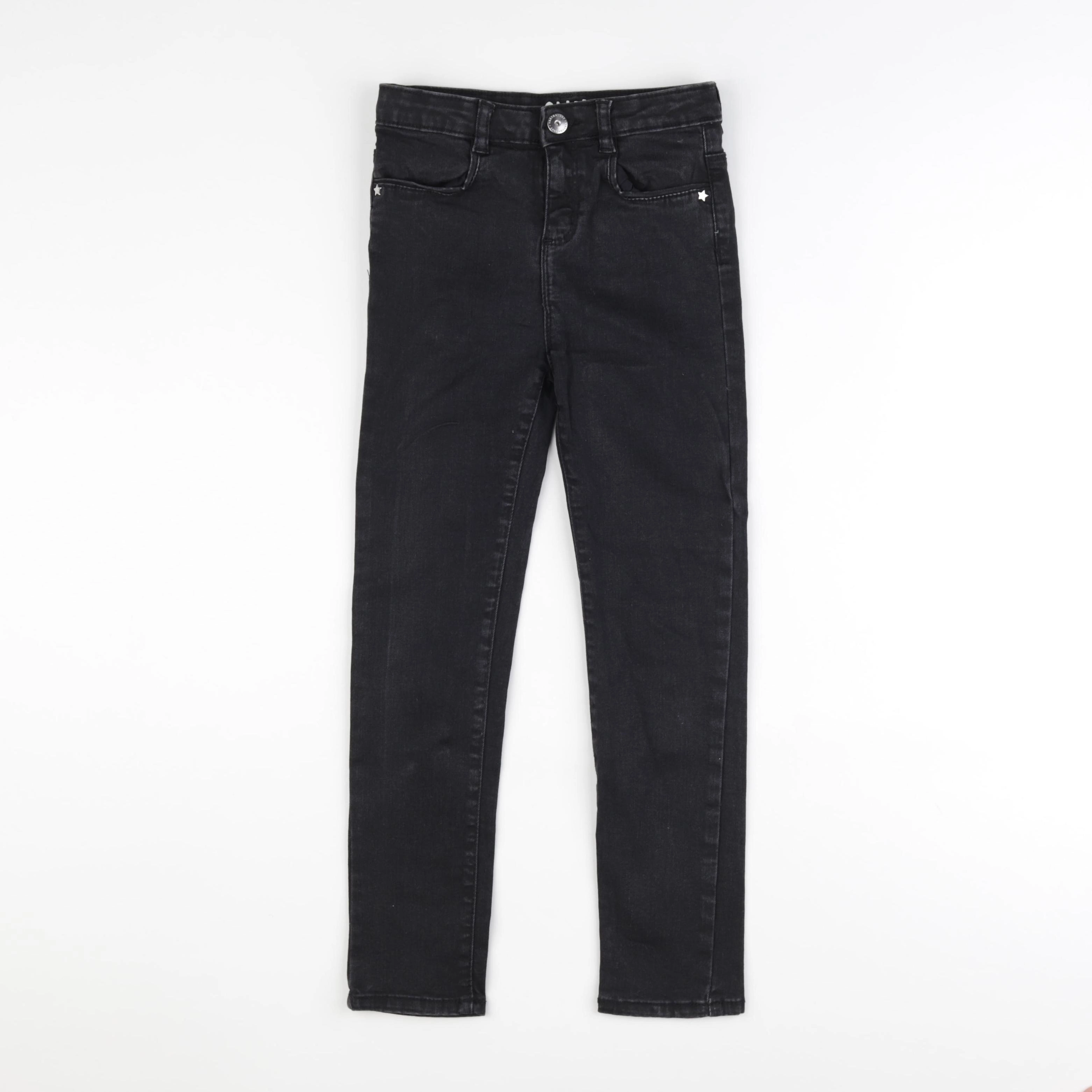 Vertbaudet - jean noir - 8 ans