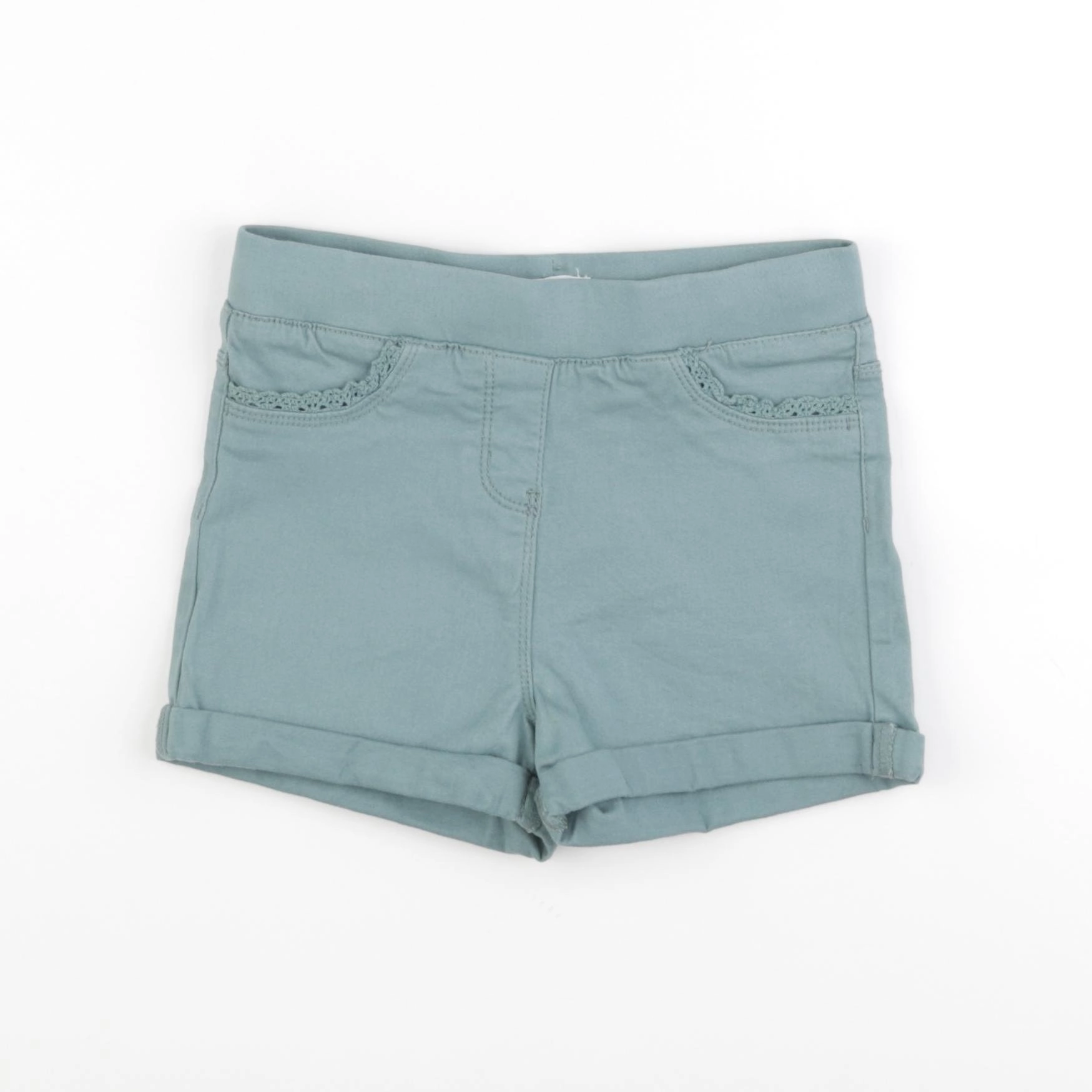 Vertbaudet - short vert - 8 ans