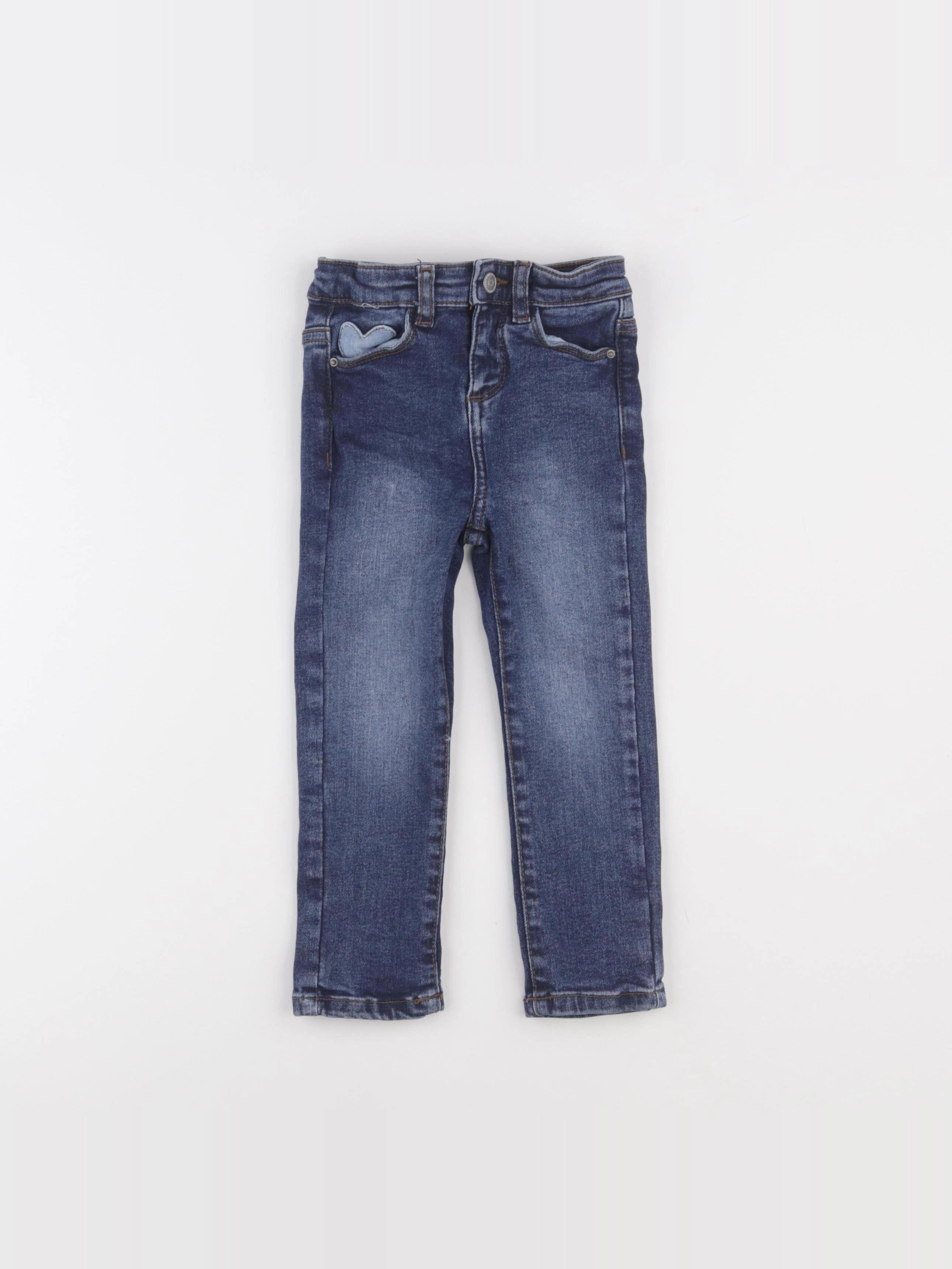 Vertbaudet - jean bleu - 3 ans