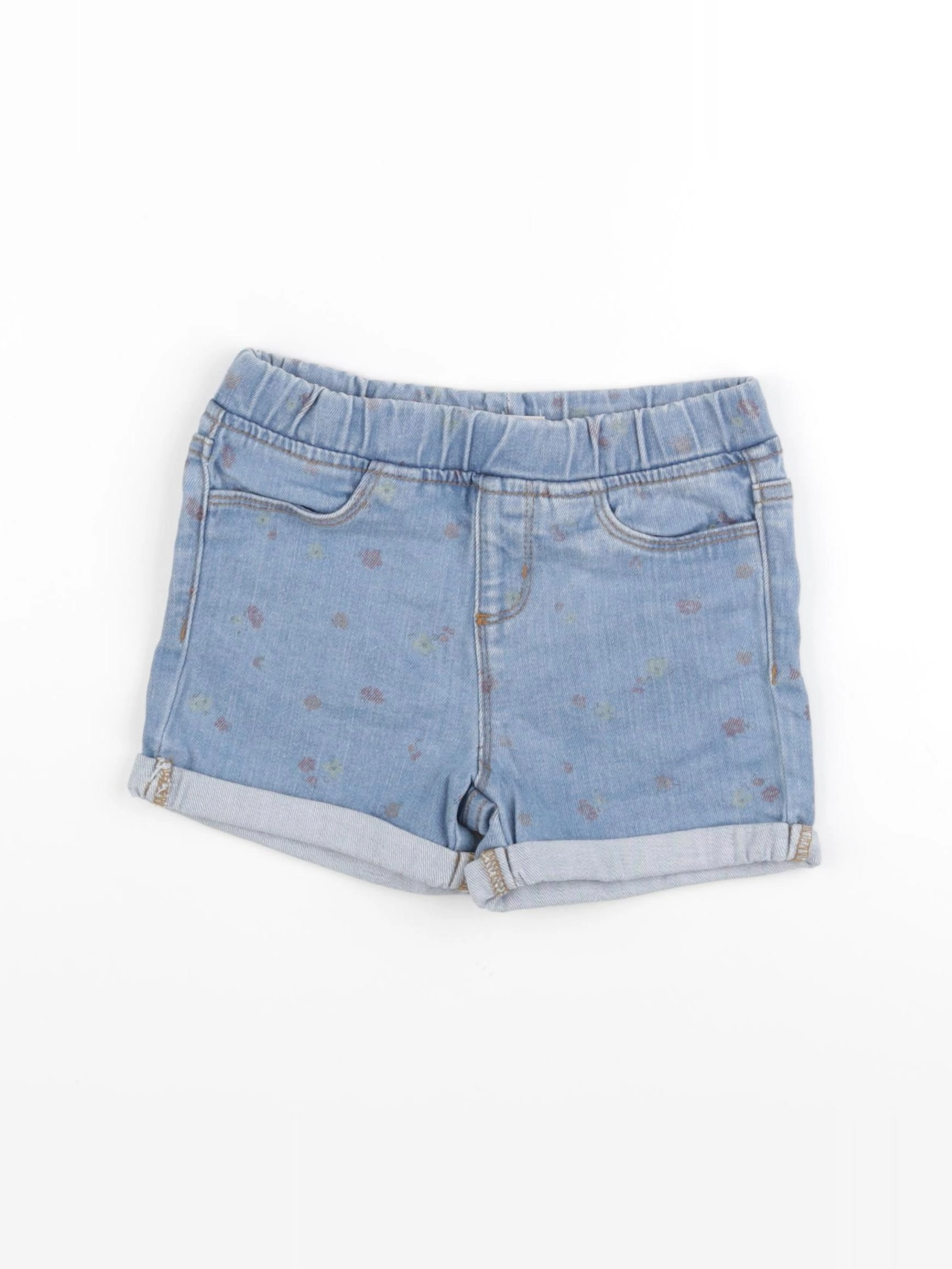 Vertbaudet - short bleu - 7 ans