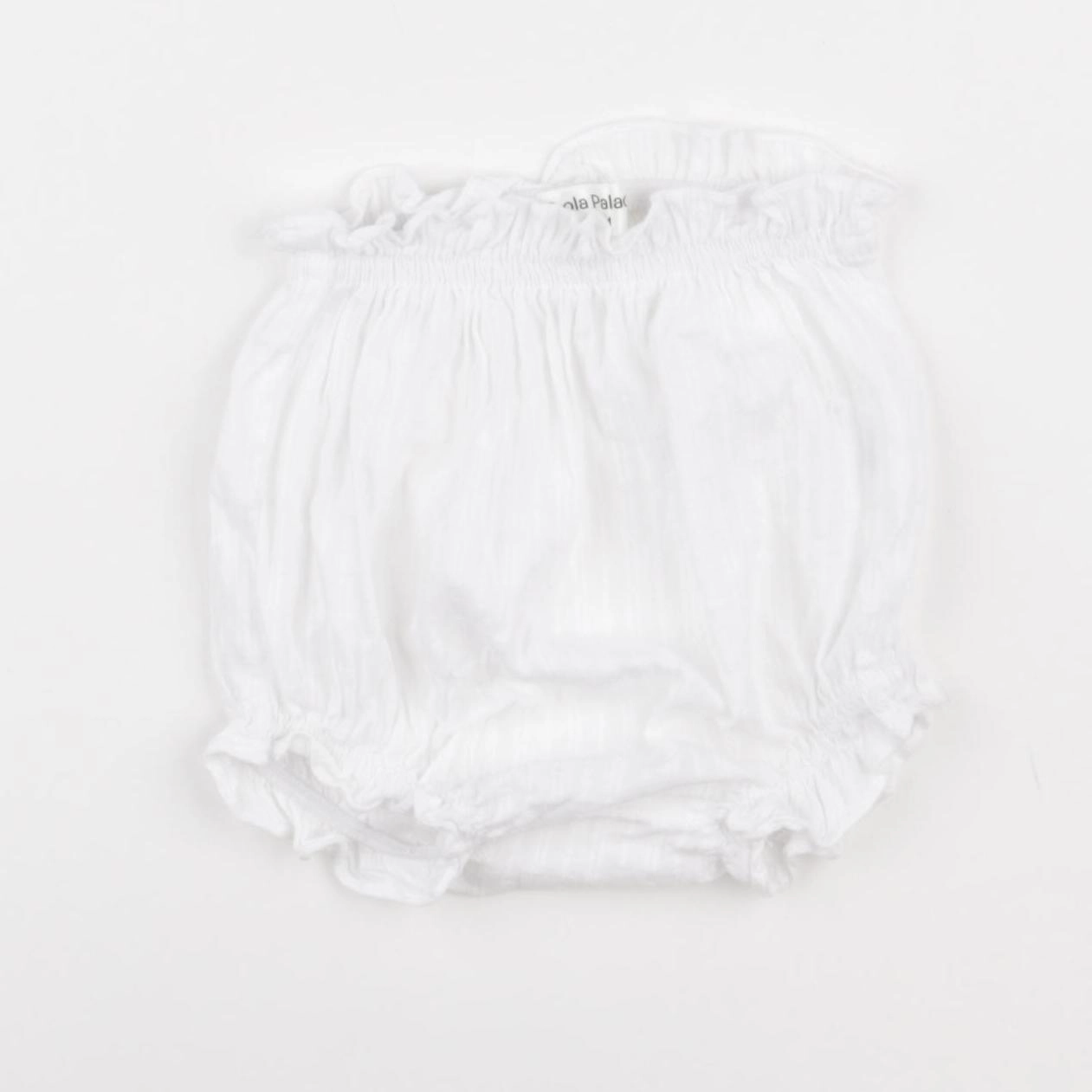 Lola Palacios - bloomer blanc - 18 mois