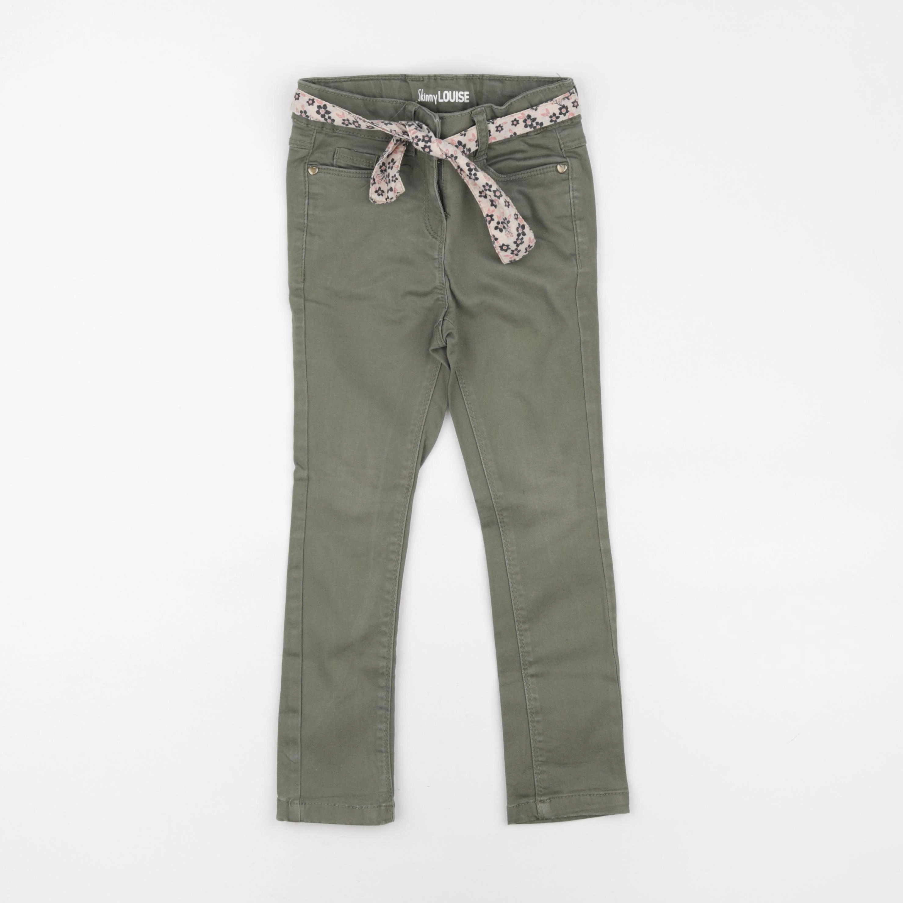 Tape à l'oeil - pantalon vert - 4 ans