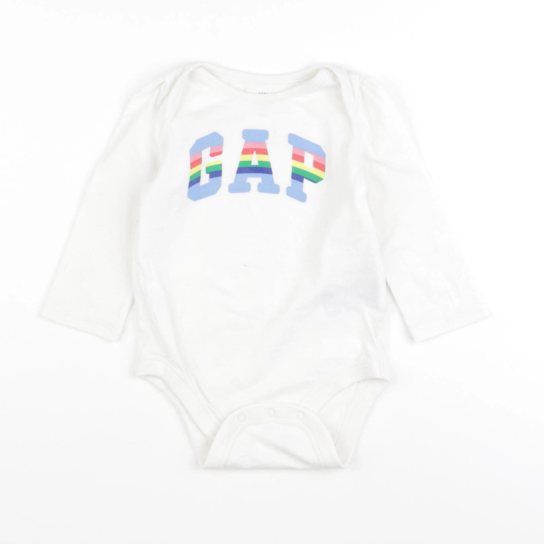 GAP - body blanc - 6/12 mois