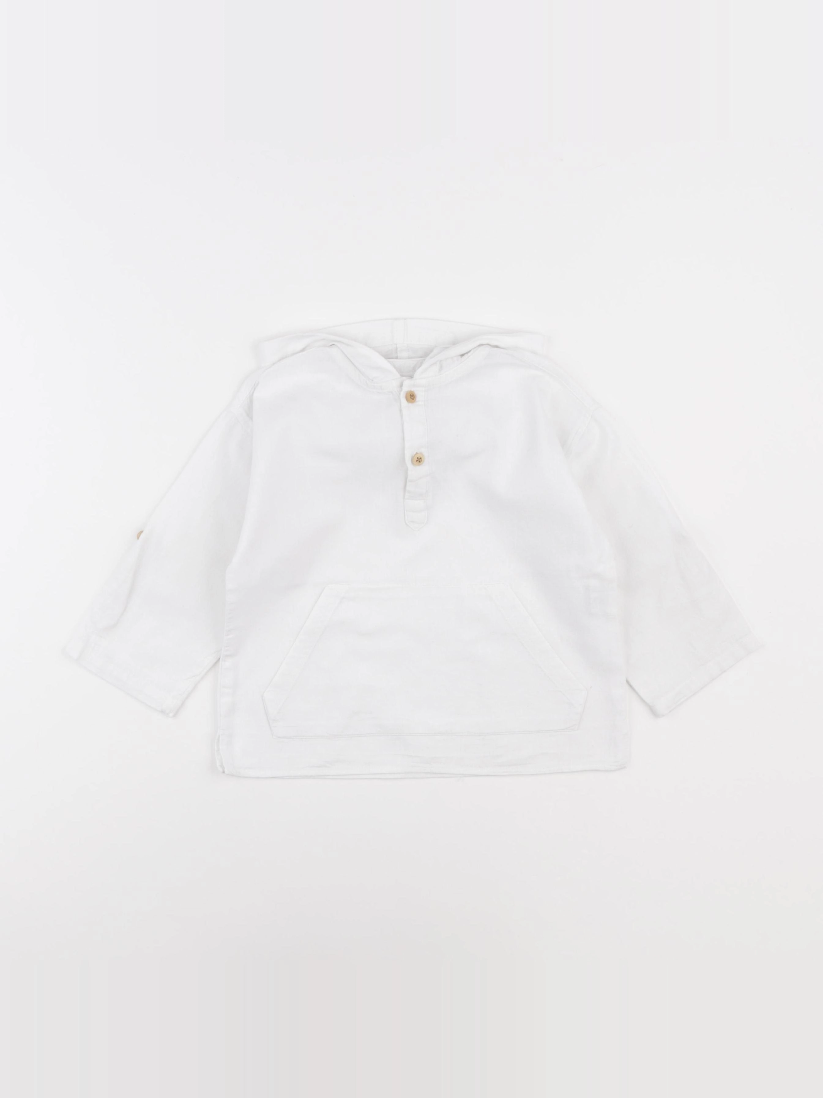 Zara - chemise blanc - 18/24 mois