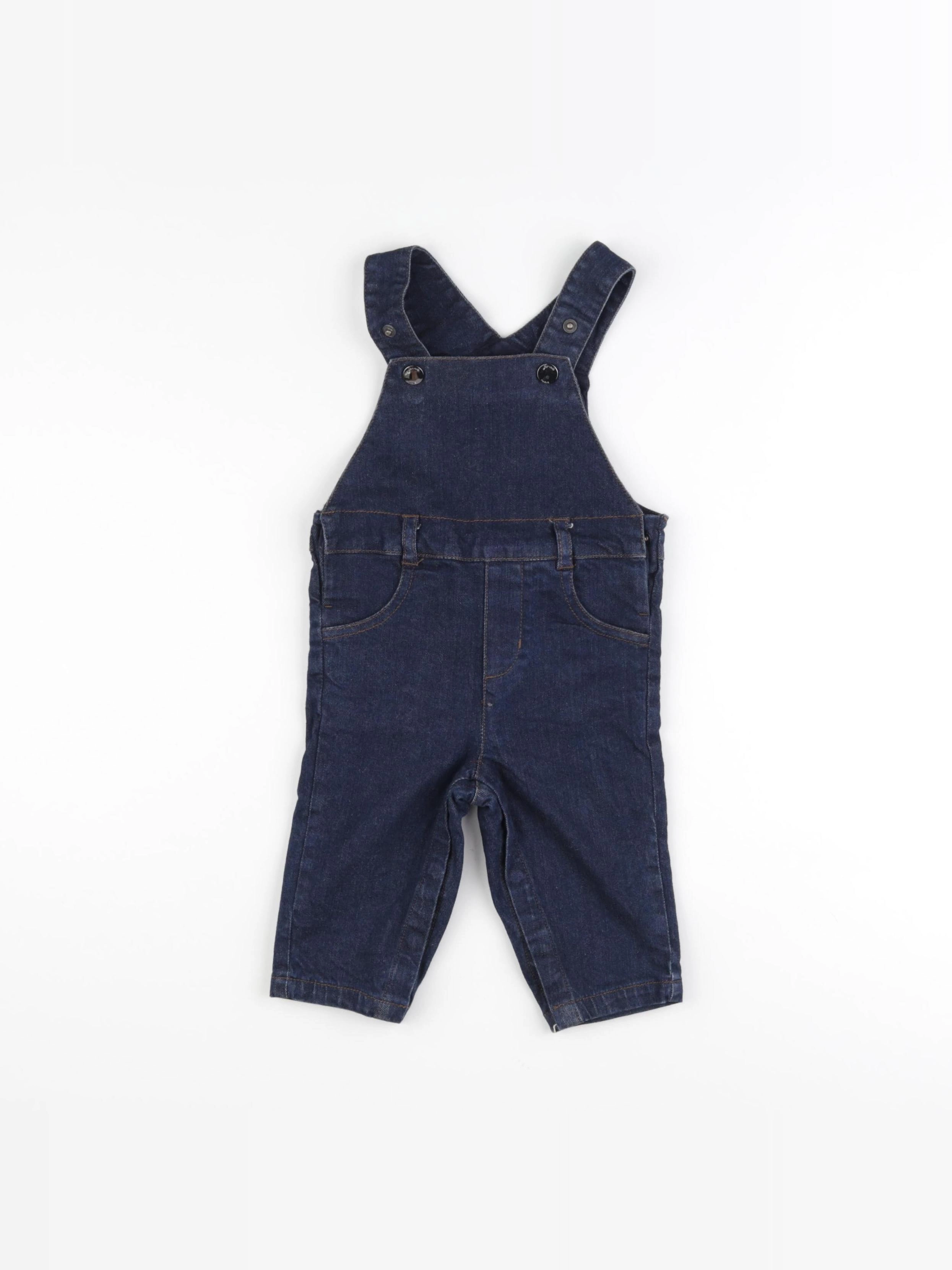 Jacadi - salopette bleu - 6 mois