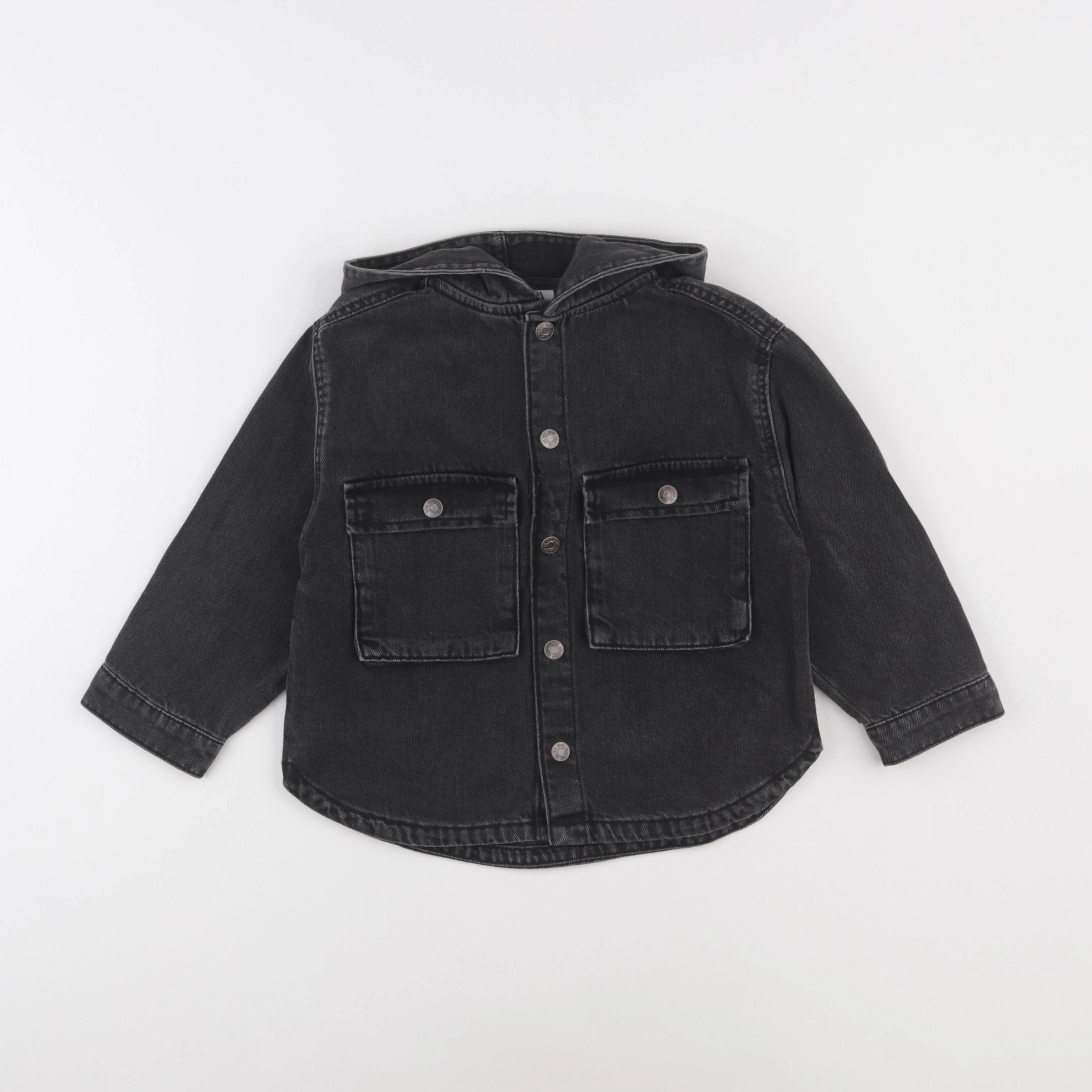 Zara - chemise noir - 2/3 ans
