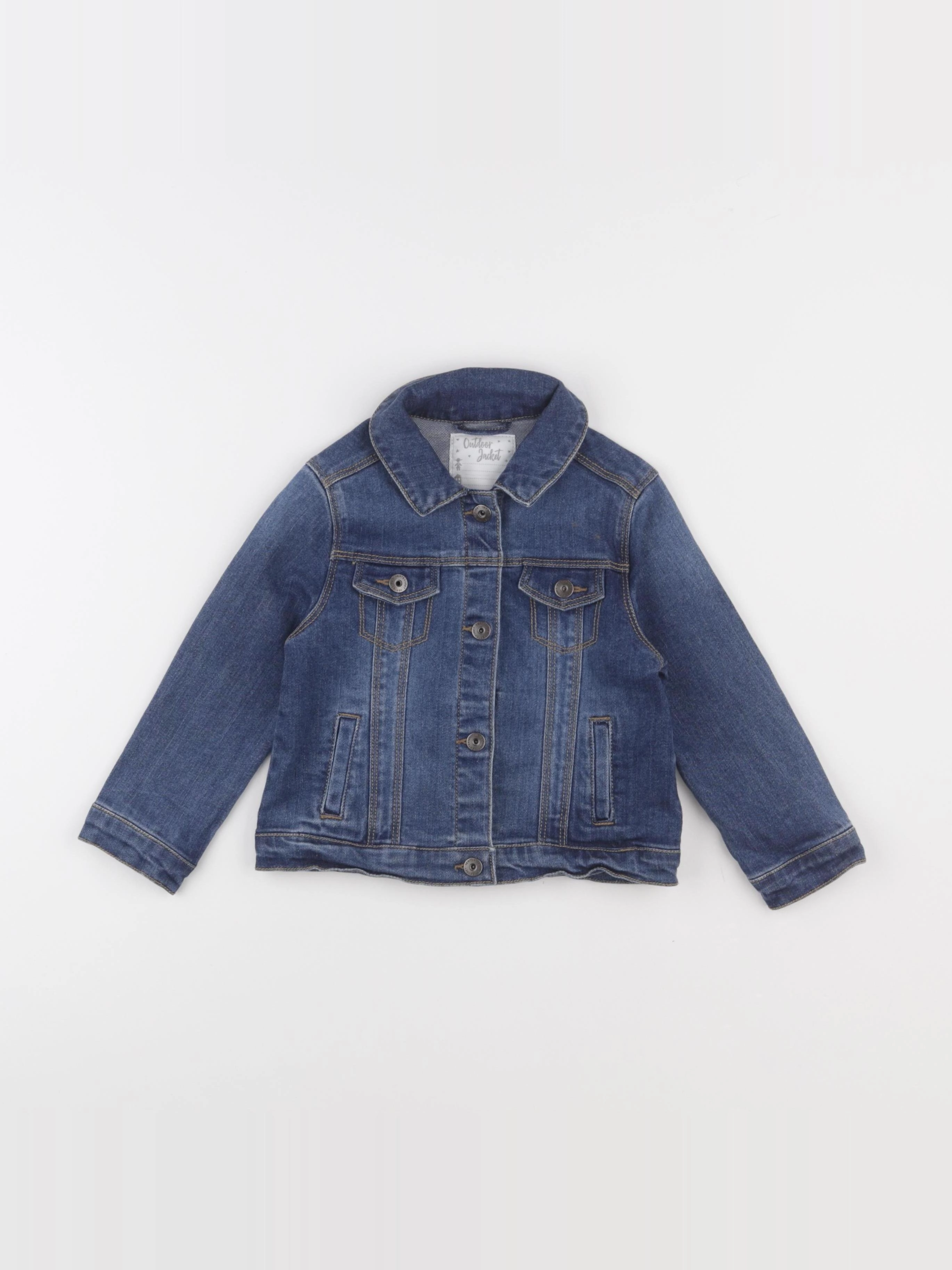 Vertbaudet - veste bleu - 3 ans