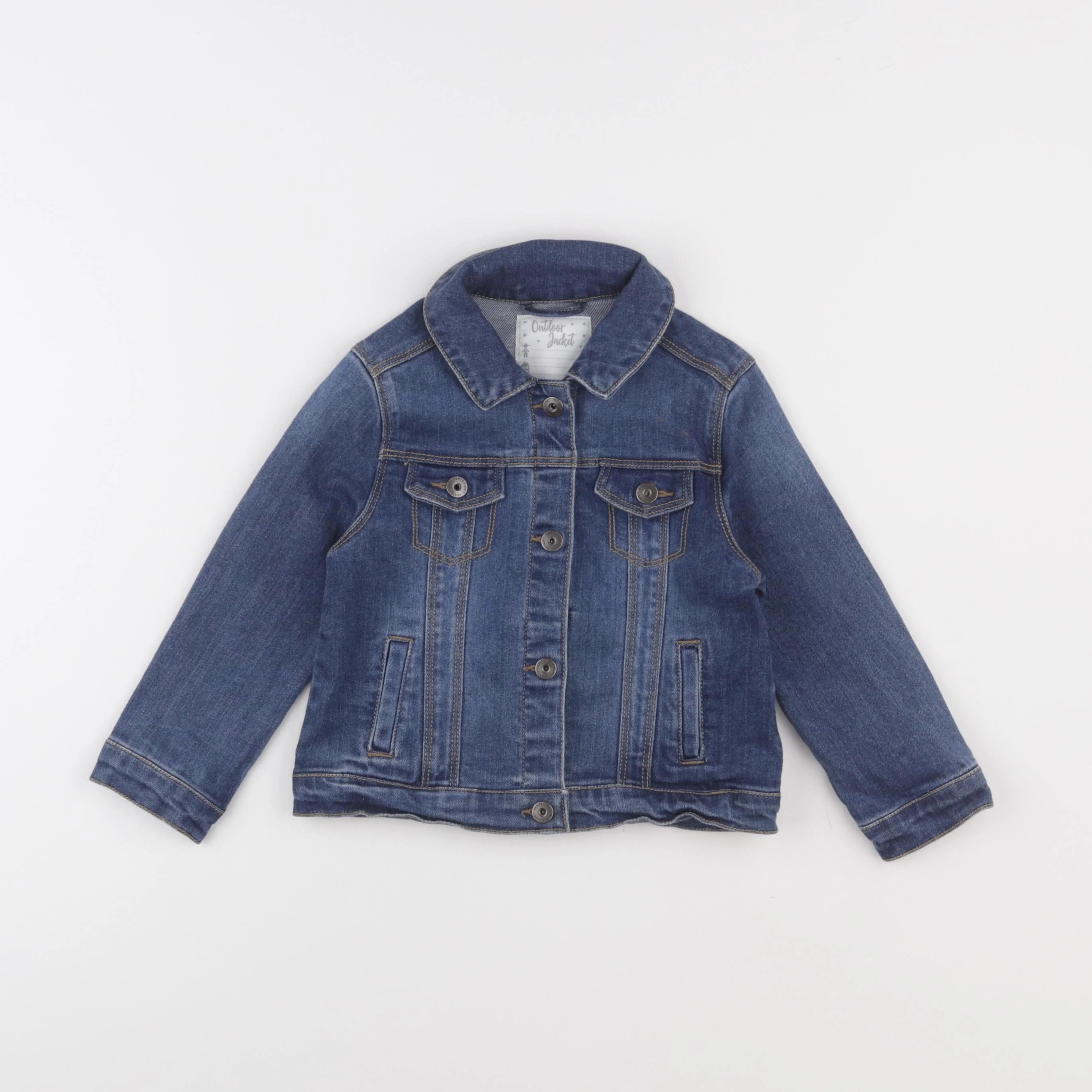 Vertbaudet - veste bleu - 3 ans