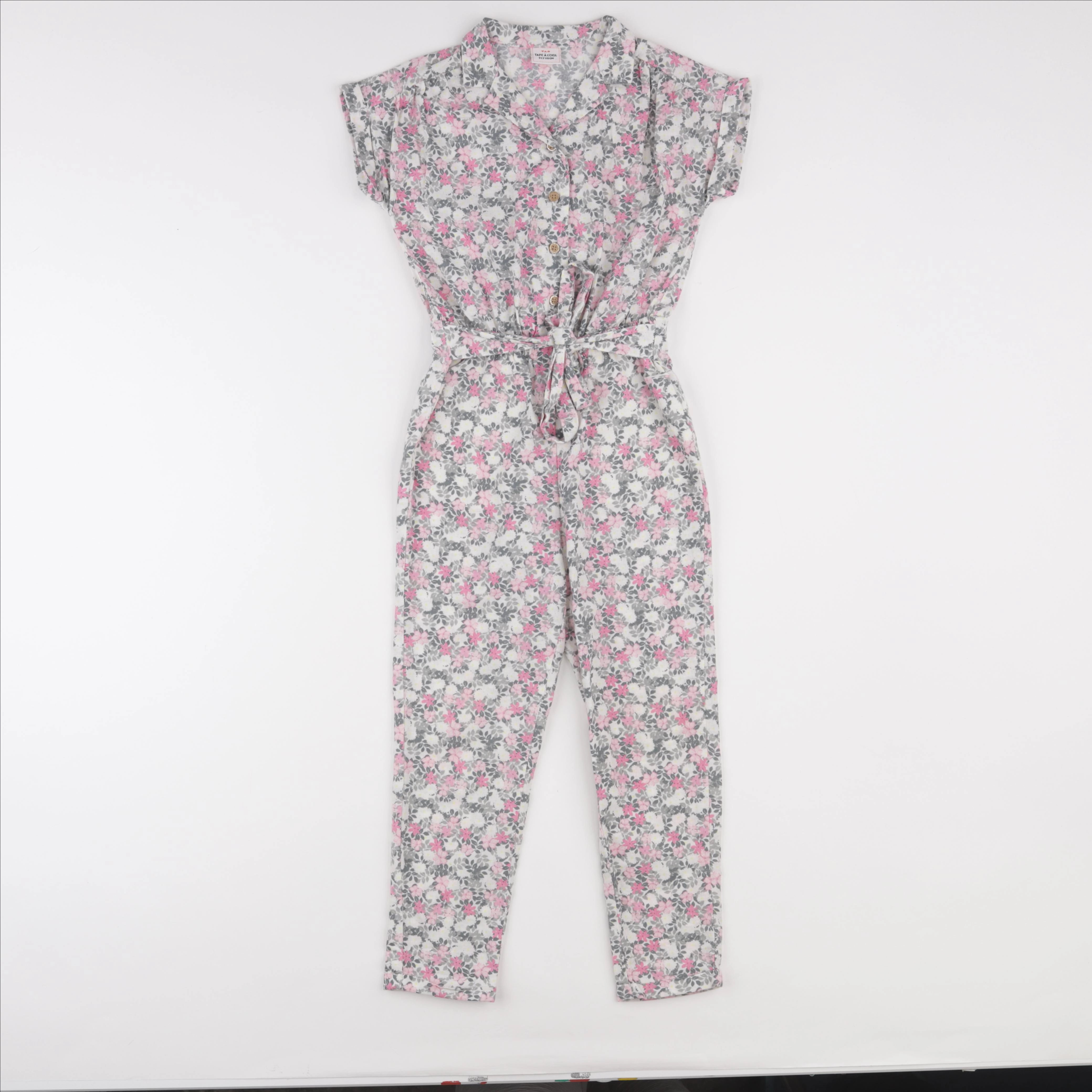 Tape à l'oeil - combinaison rose, gris - 5 ans