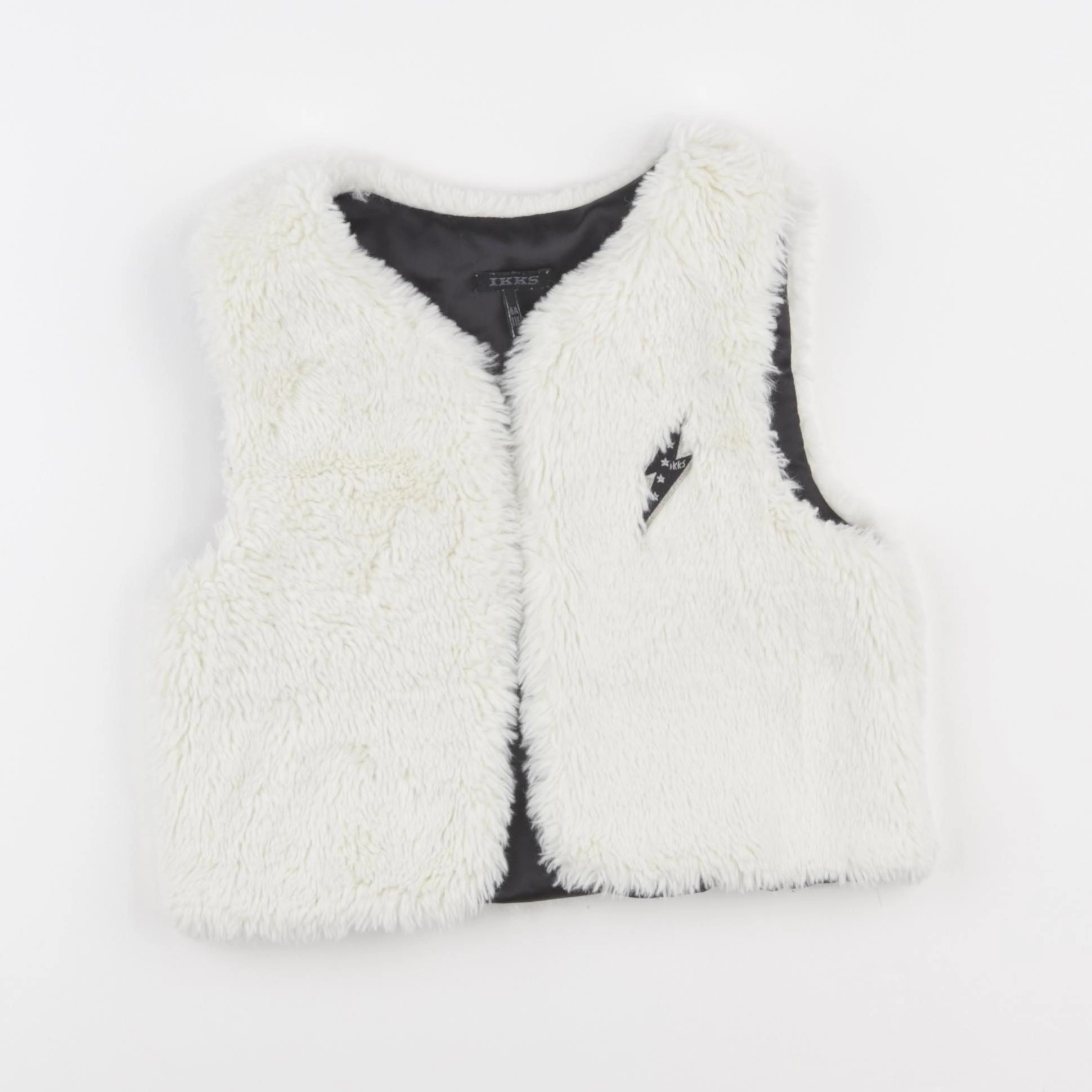 IKKS - gilet beige - 6 ans