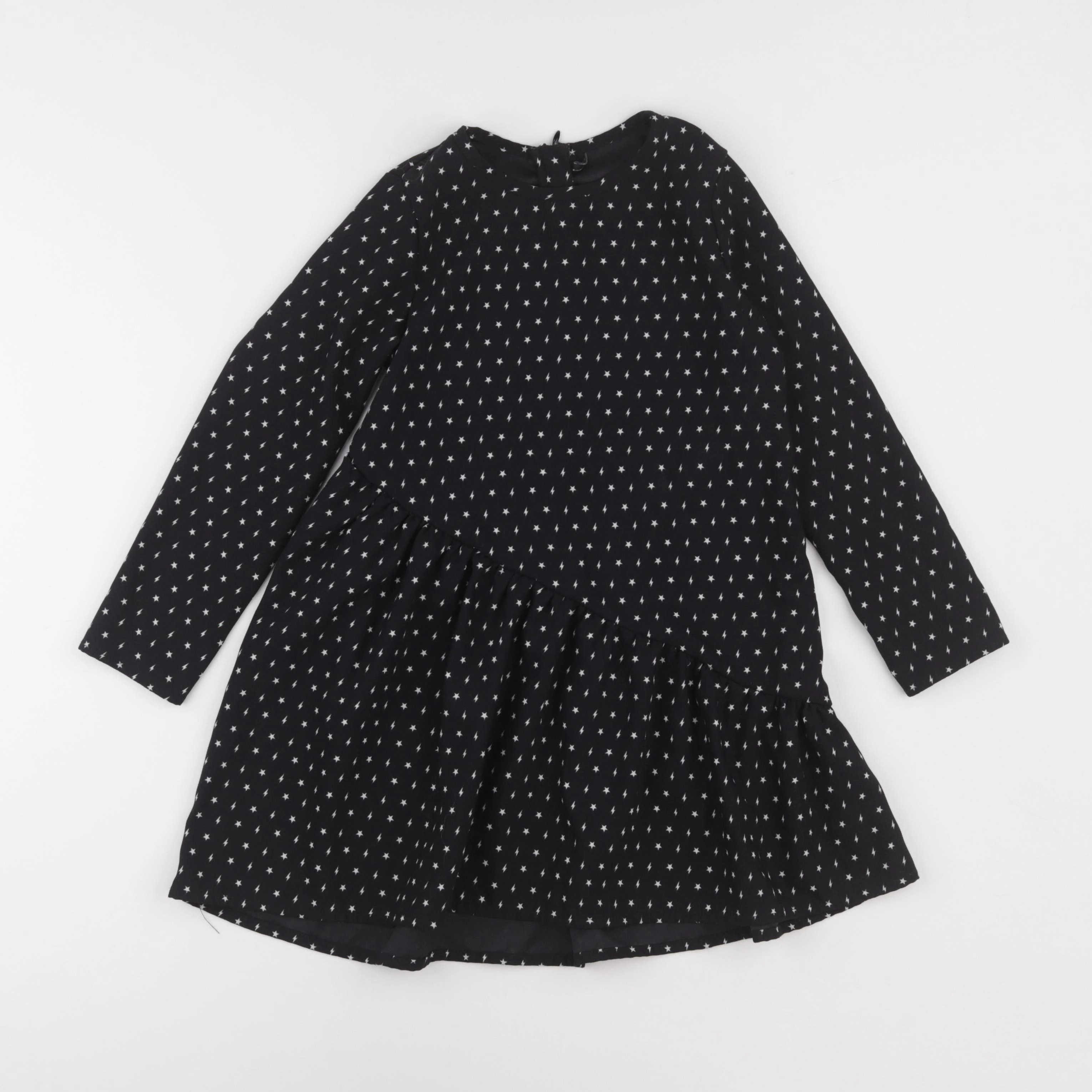 IKKS - robe noir, blanc - 6 ans