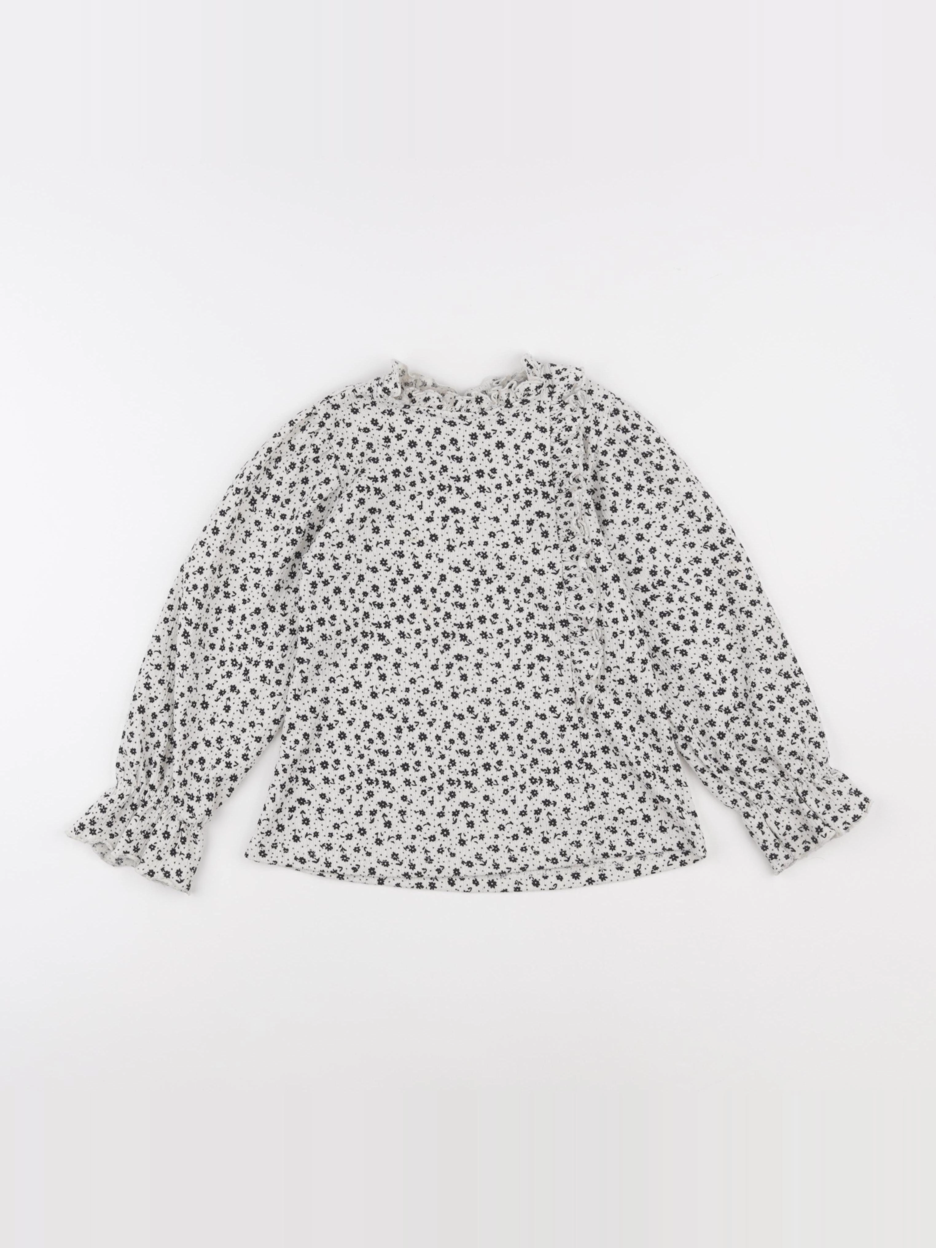 Zara - blouse blanc, noir - 6 ans