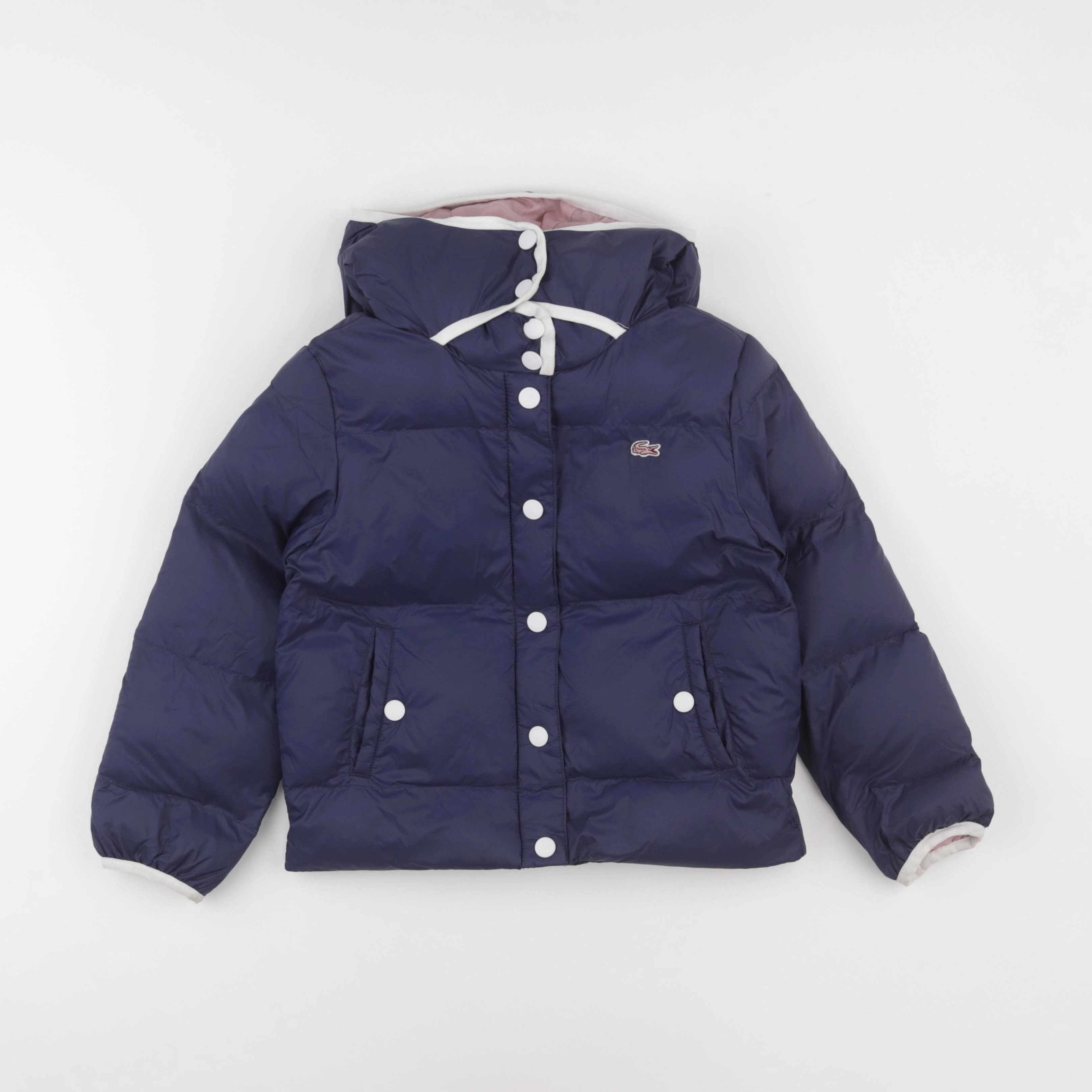 Lacoste - doudoune bleu - 6 ans