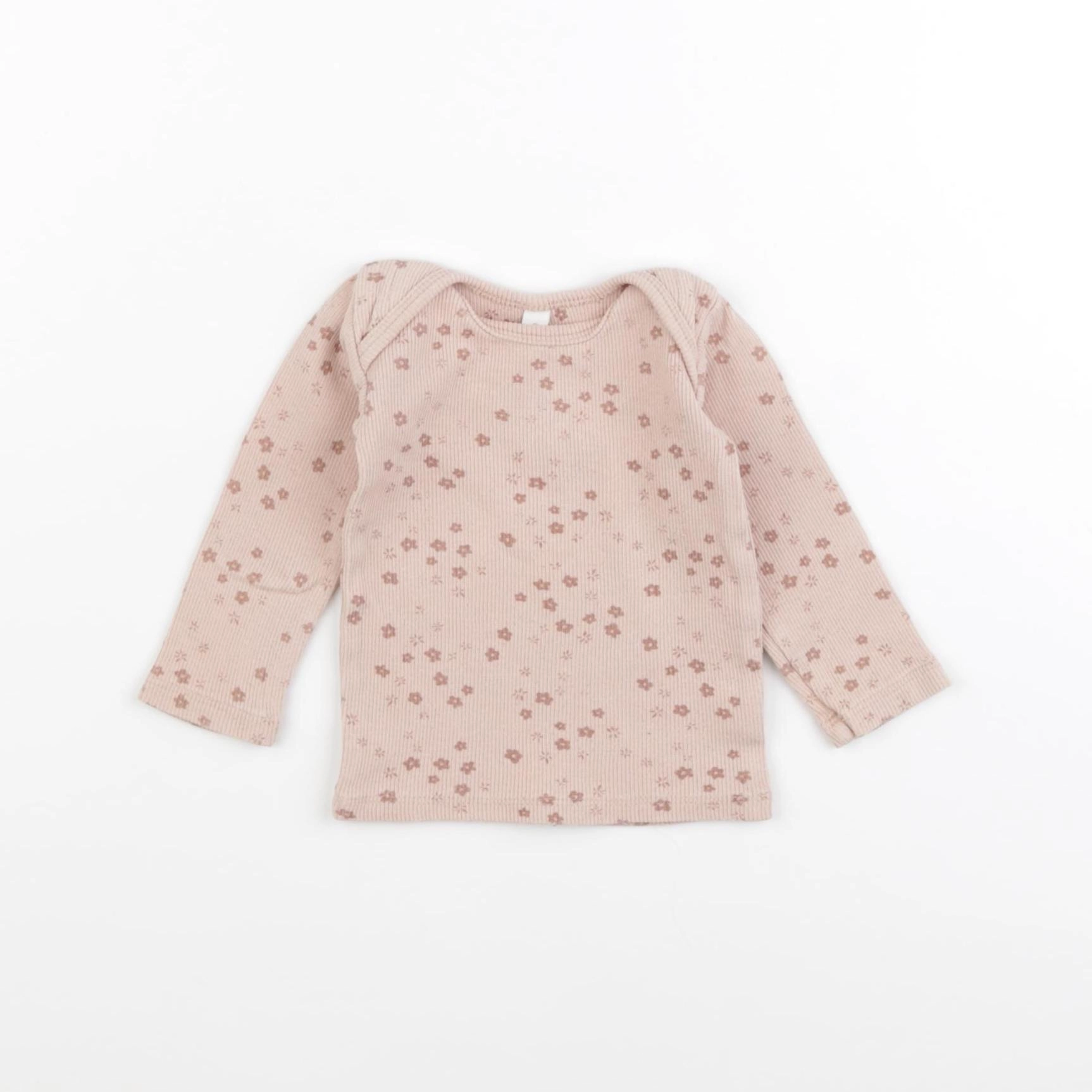 Quincy Mae - tee-shirt rose - 3/6 mois