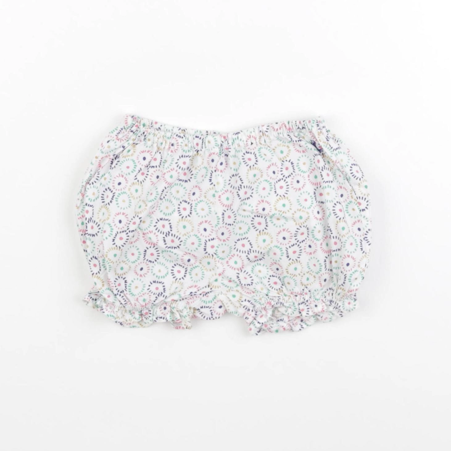 Petit Bateau - bloomer blanc - 3 mois