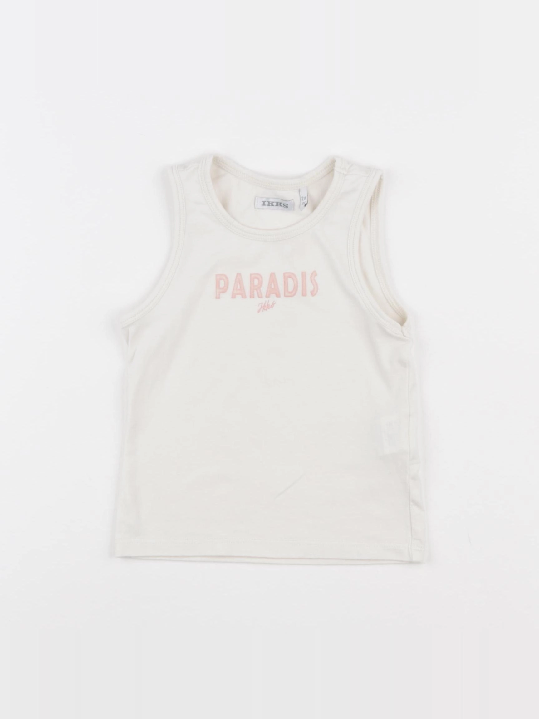 IKKS - débardeur beige - 2 ans