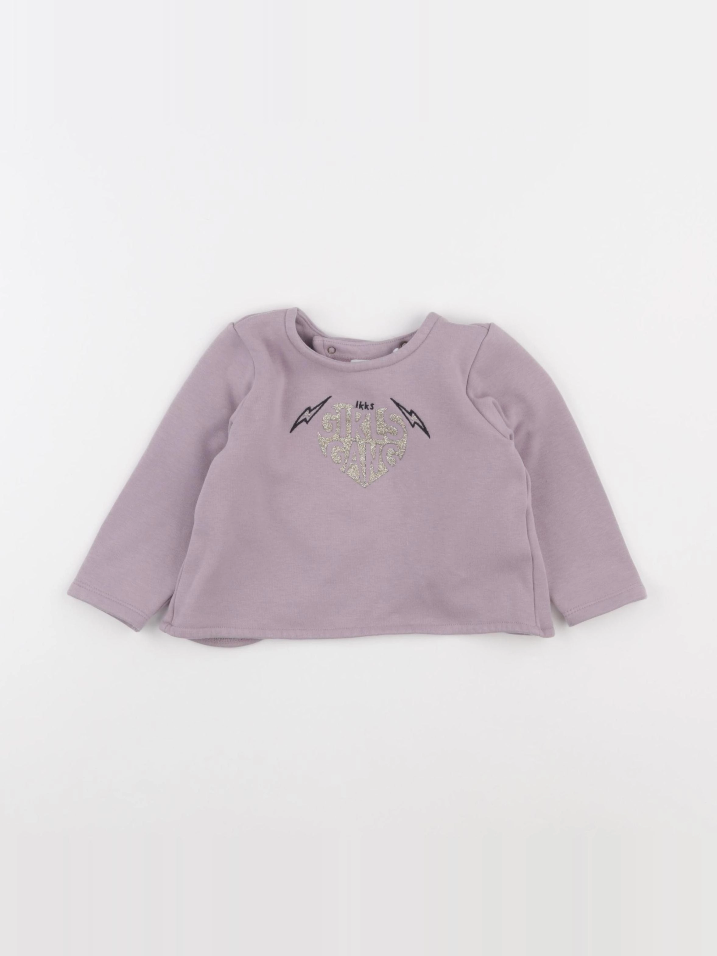 IKKS - sweat violet - 18 mois