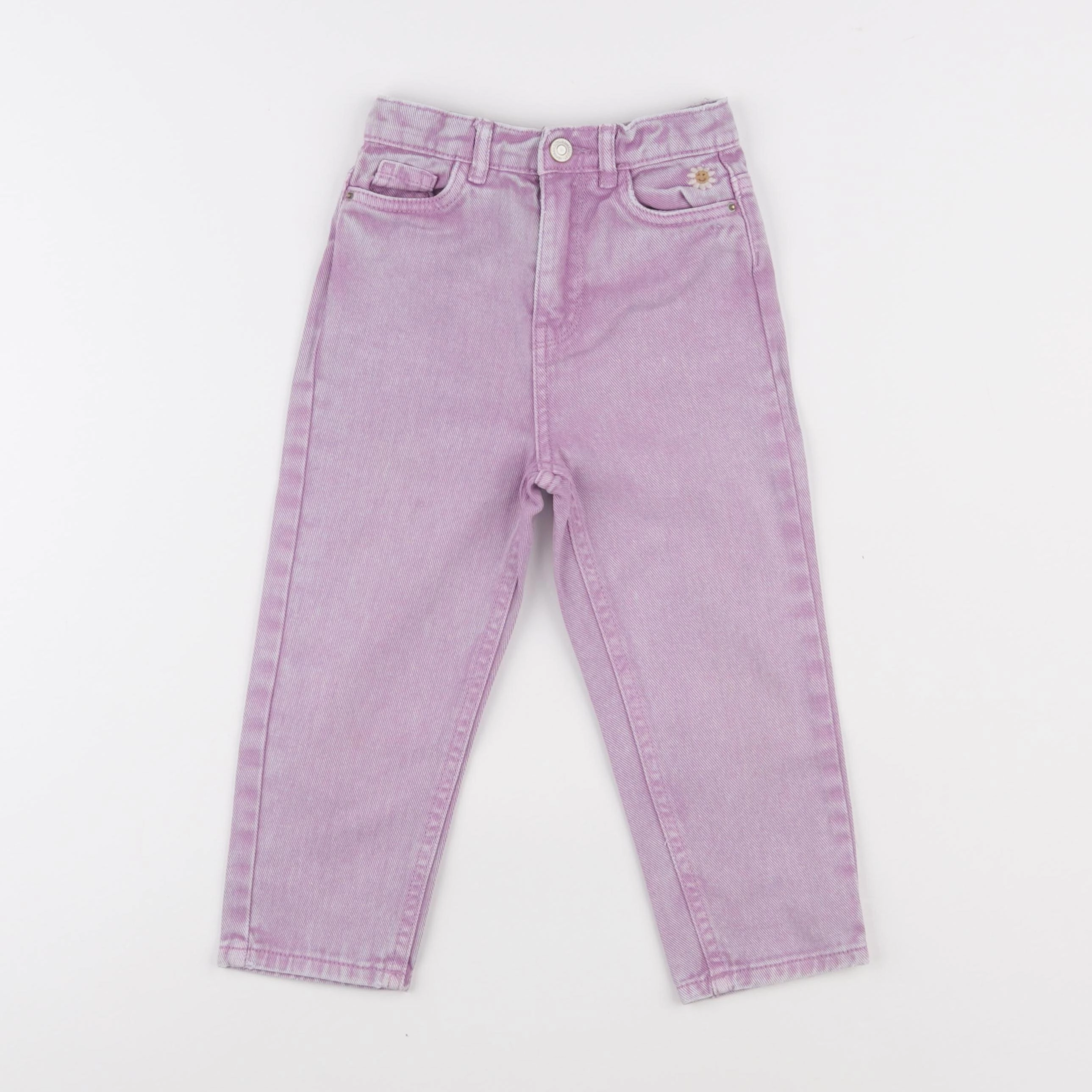 Vertbaudet - jean violet - 3 ans