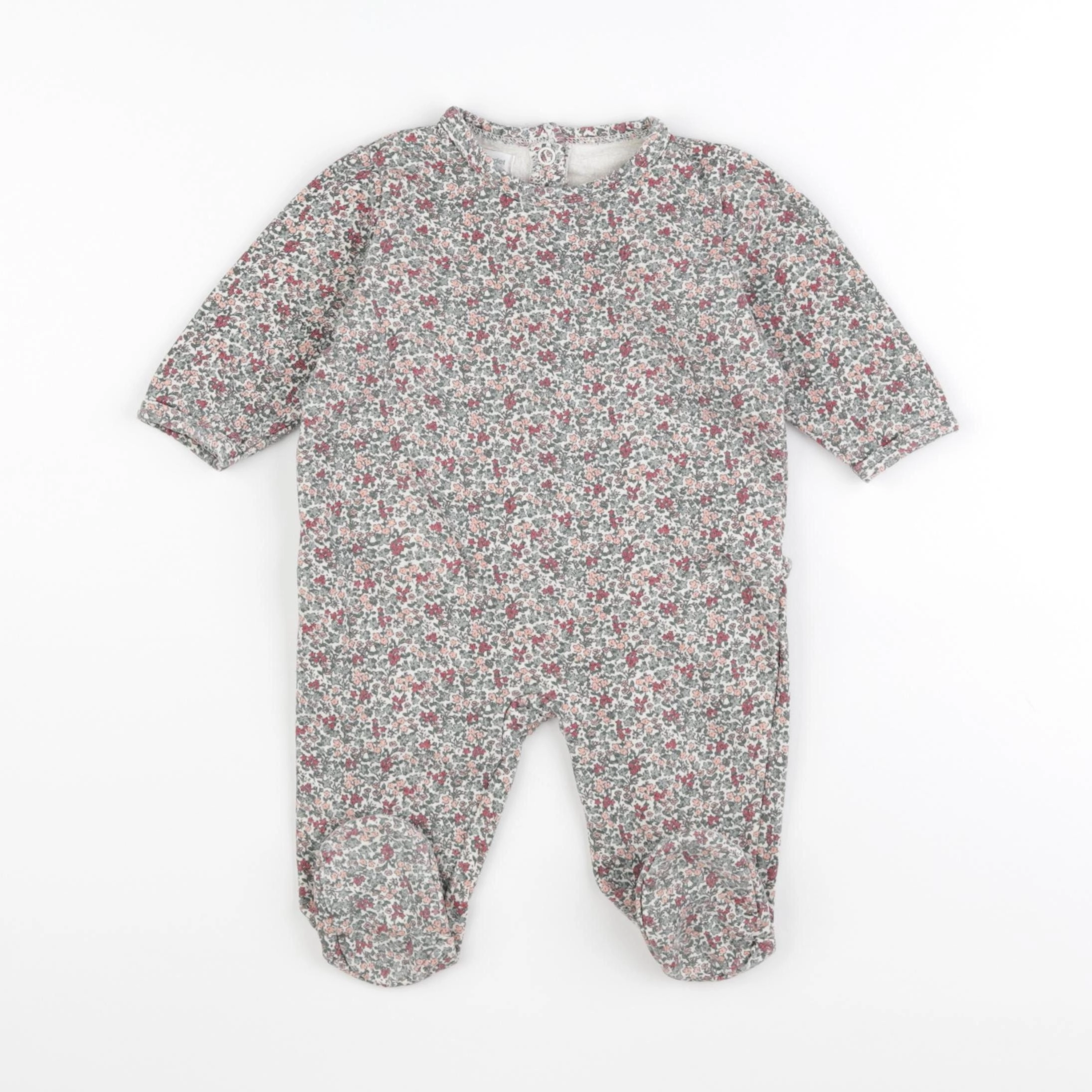 Vertbaudet - pyjama coton multicolore - 6 mois