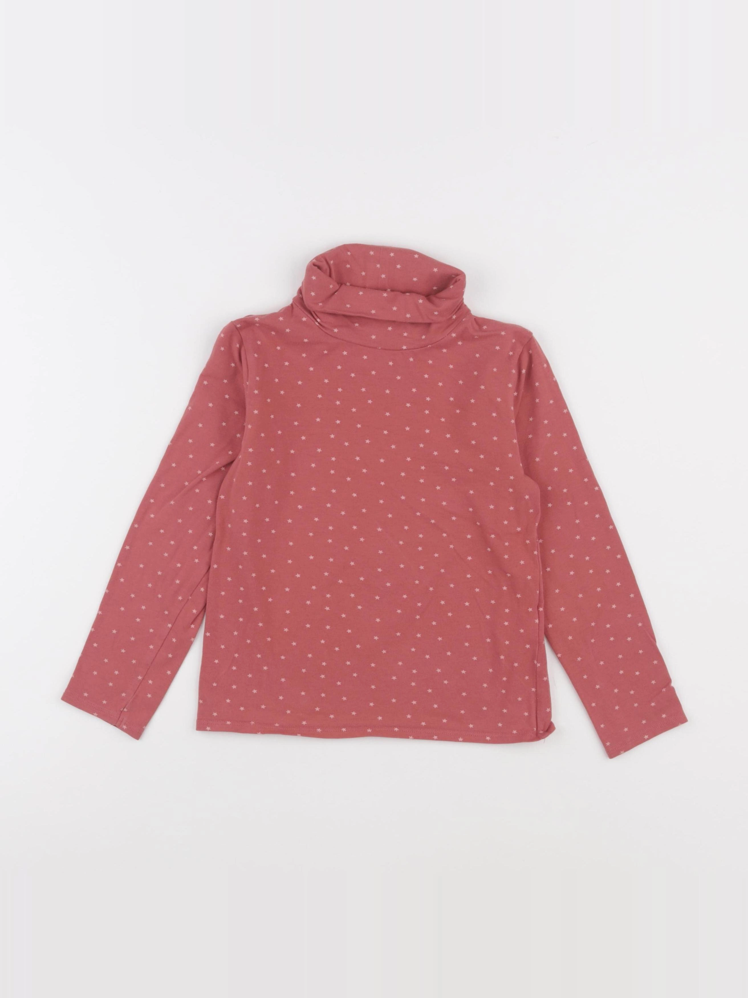 Vertbaudet - sous-pull rose - 6 ans
