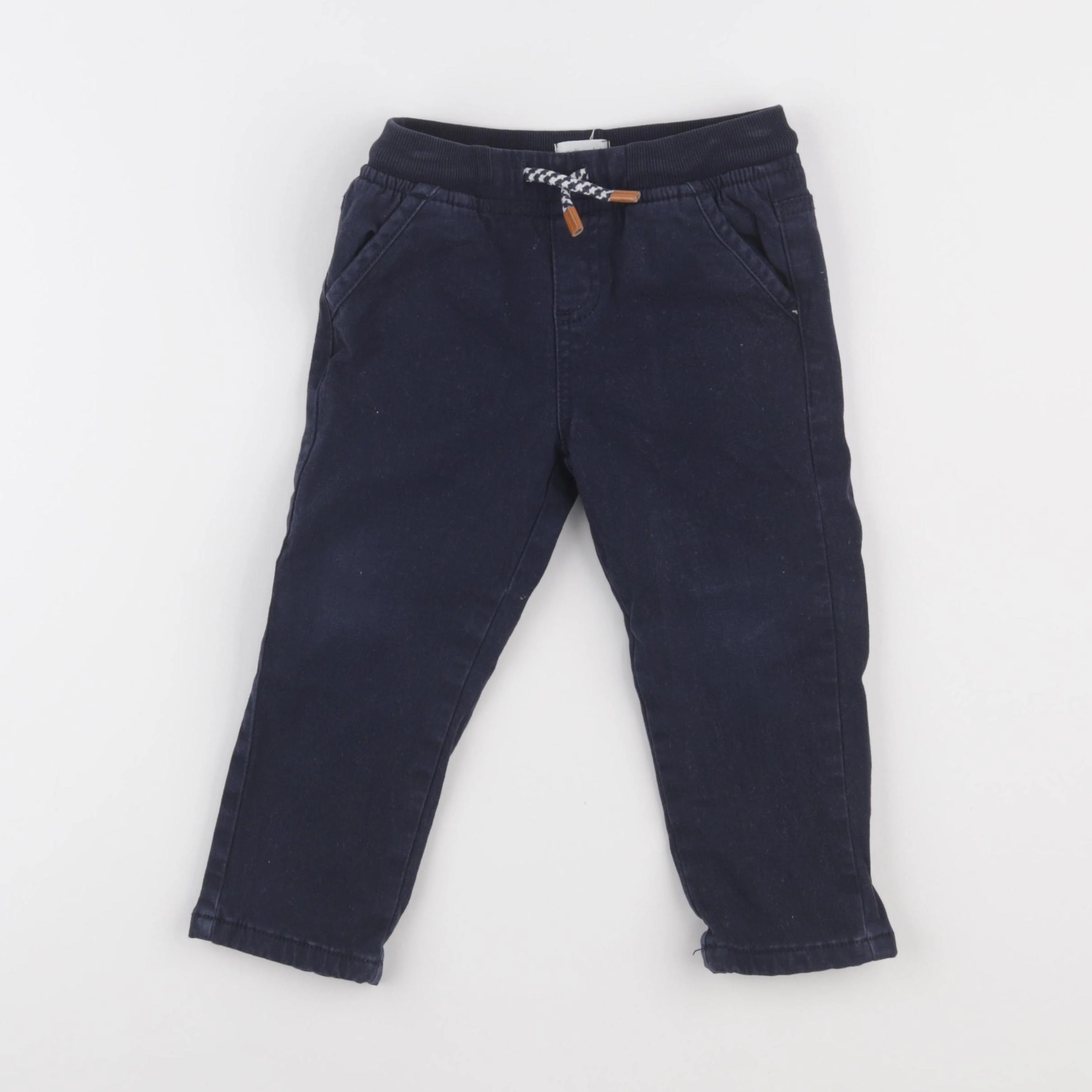 Vertbaudet - pantalon bleu - 36 mois