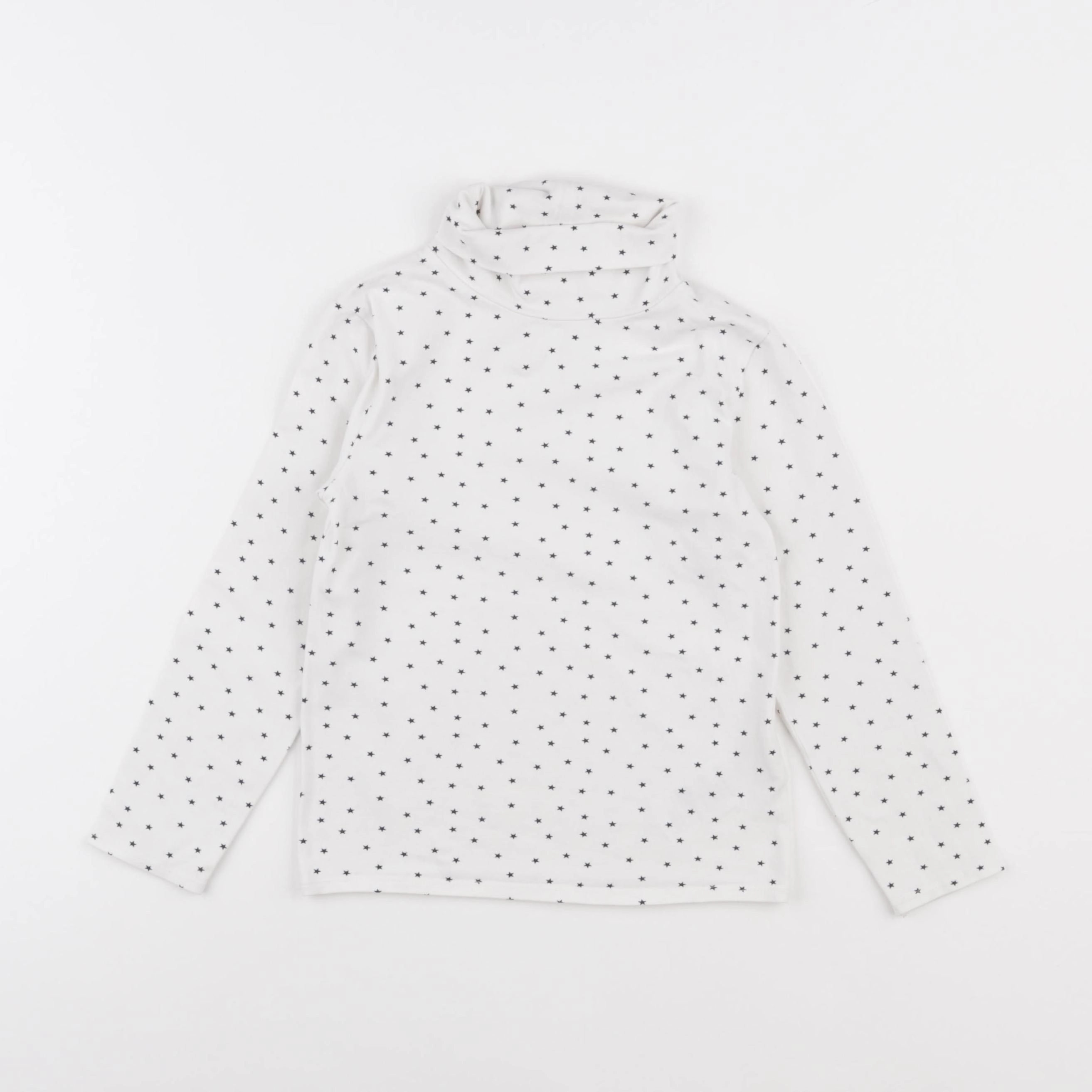 Vertbaudet - sous-pull blanc - 6 ans