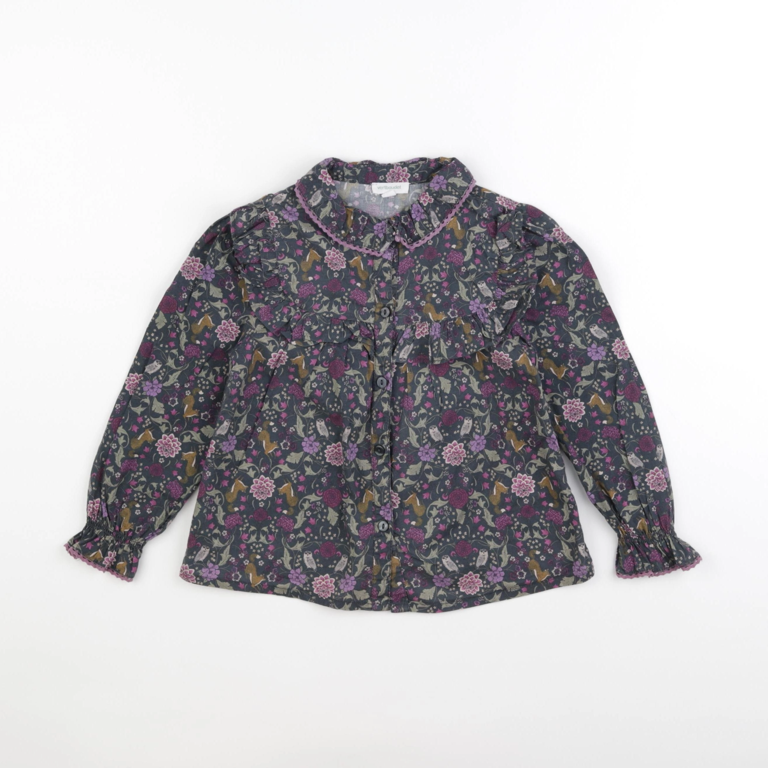 Vertbaudet - blouse multicolore - 4 ans