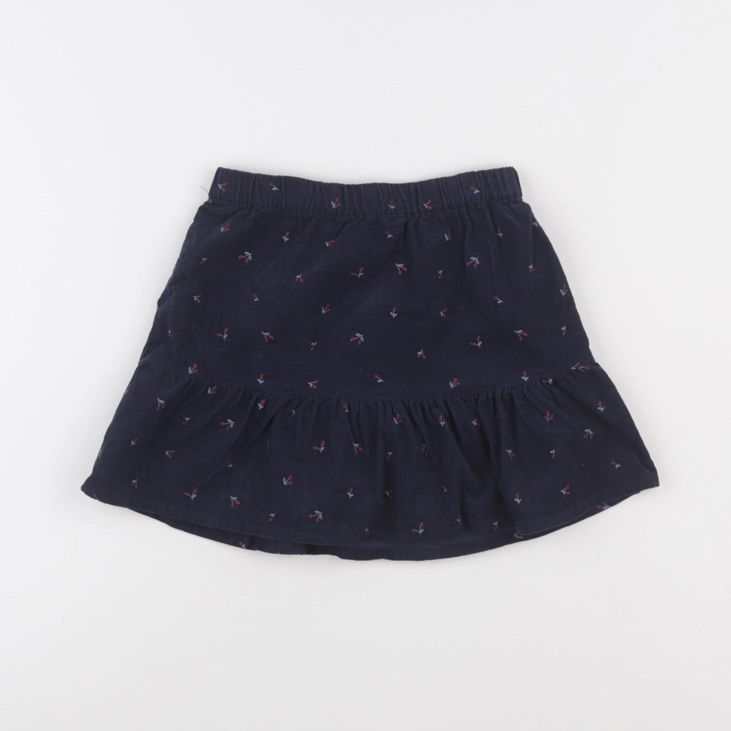 Vertbaudet - jupe bleu - 7 ans