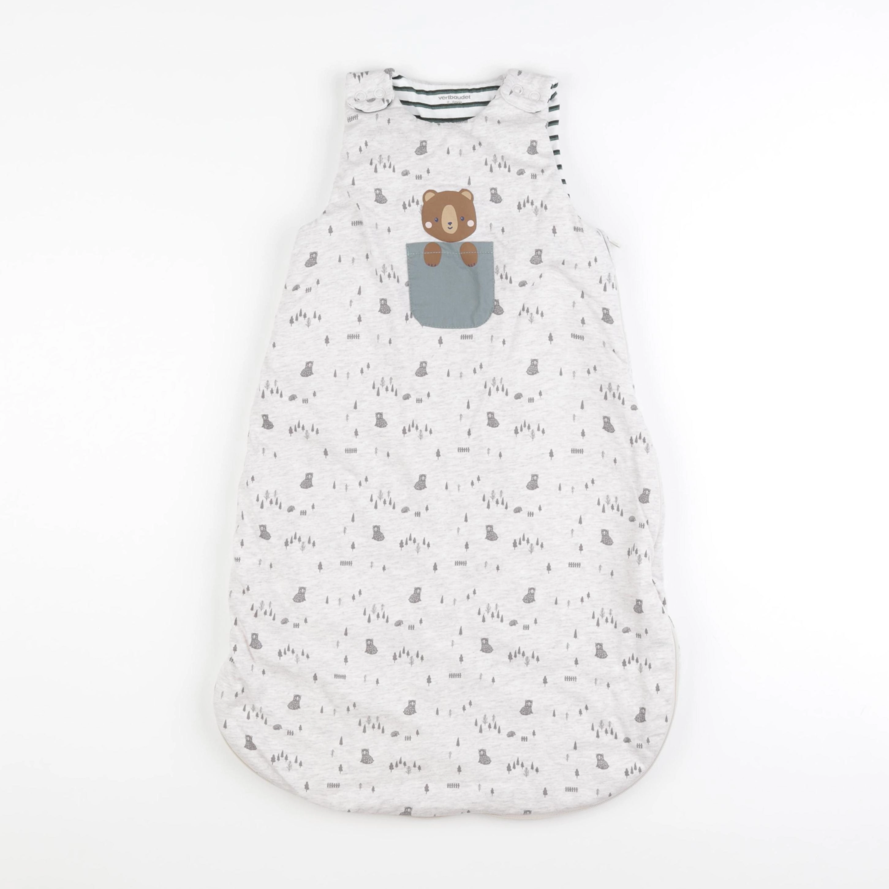 Vertbaudet - gigoteuse TOG 2,5 gris - 0/6 mois