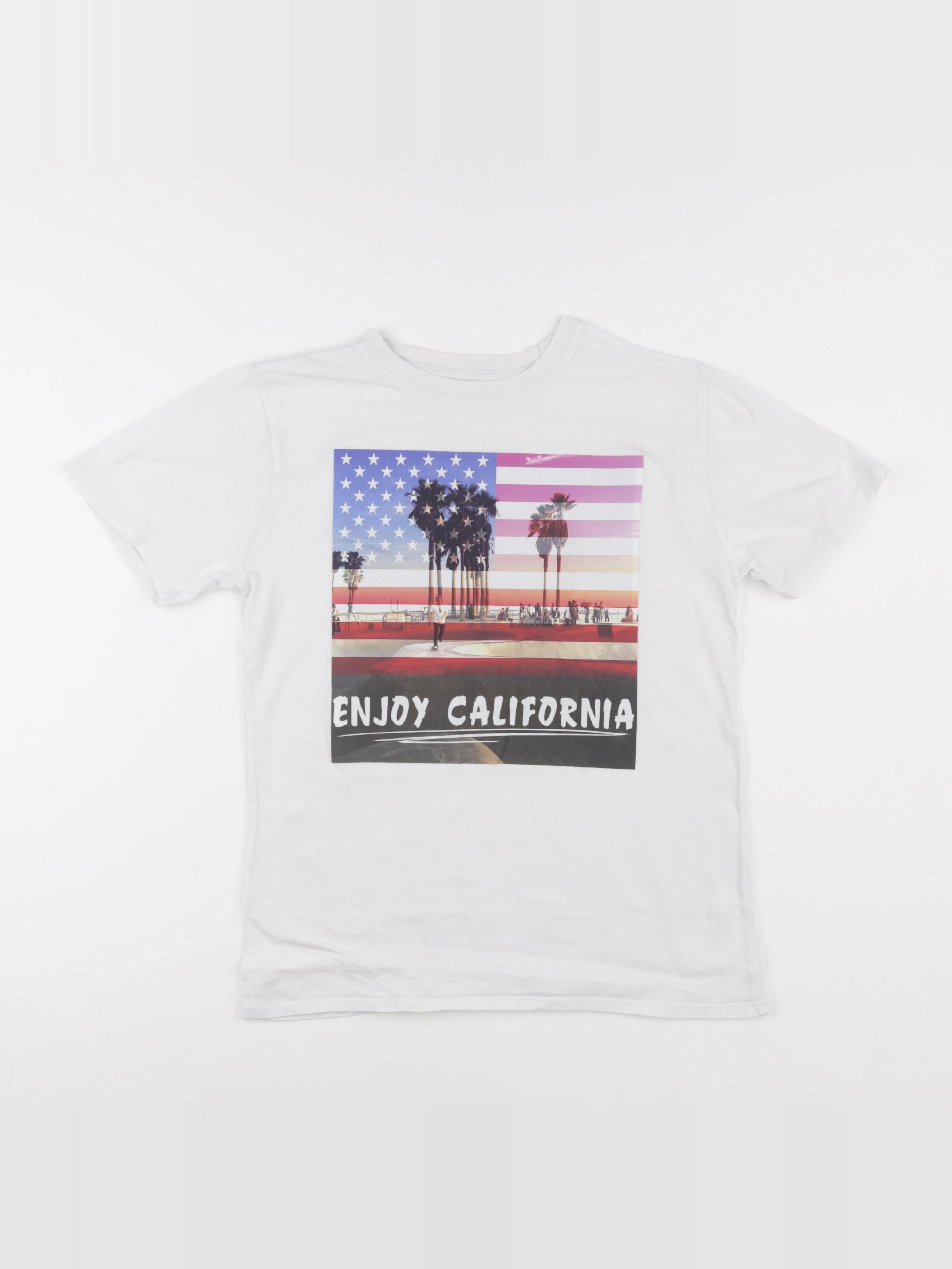 Zara - tee-shirt blanc - 10 ans
