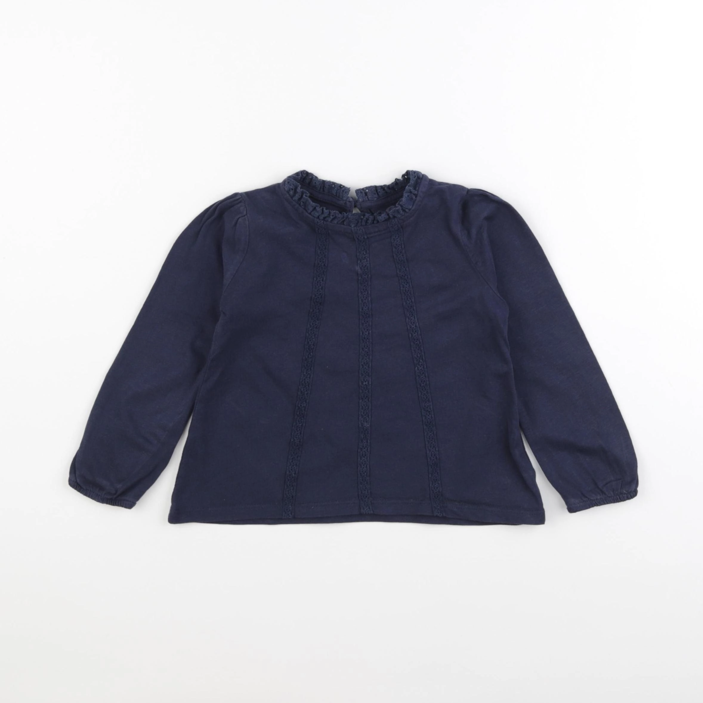 Vertbaudet - tee-shirt bleu - 2 ans