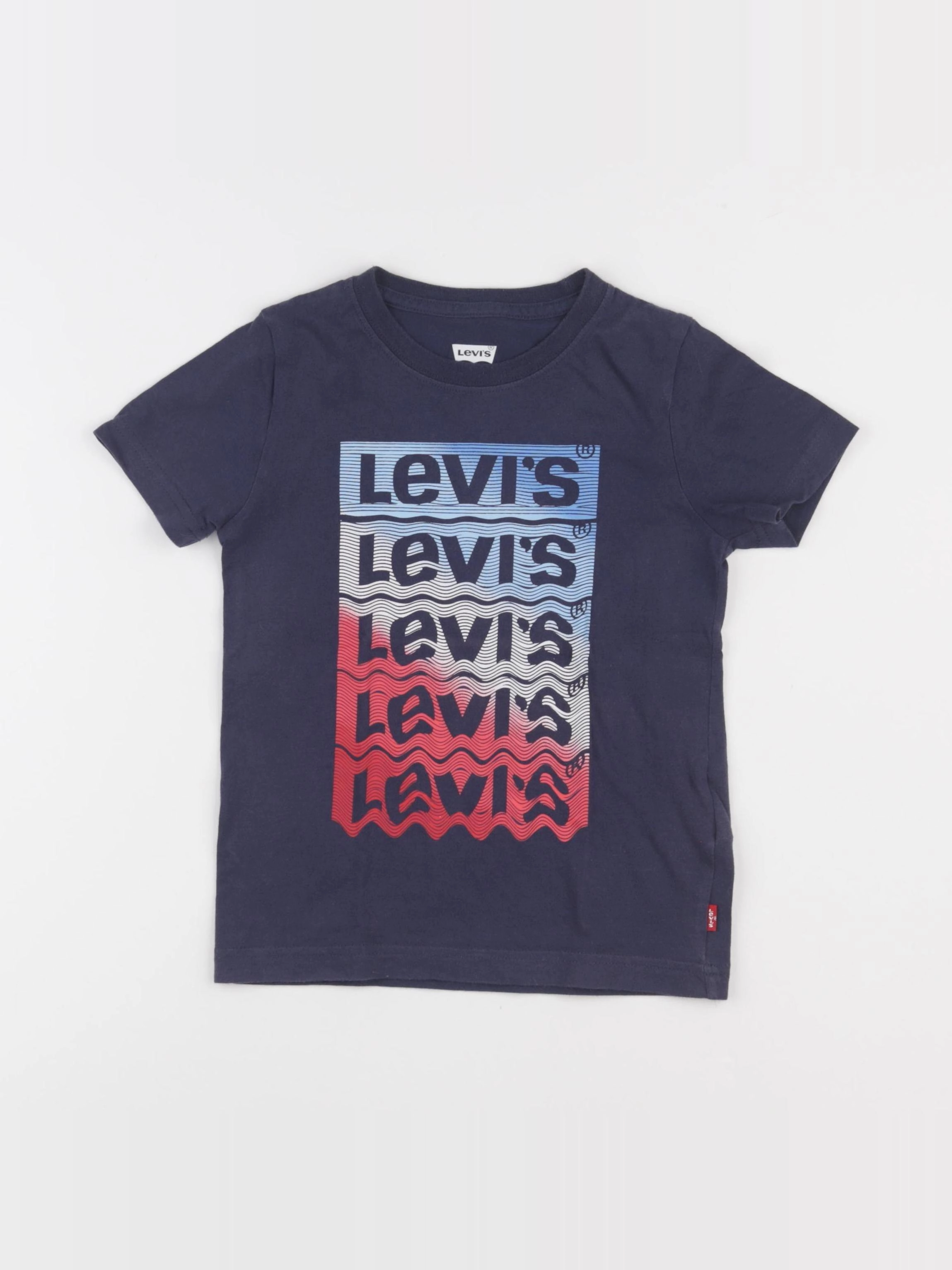 Levi's - tee-shirt bleu - 4 ans