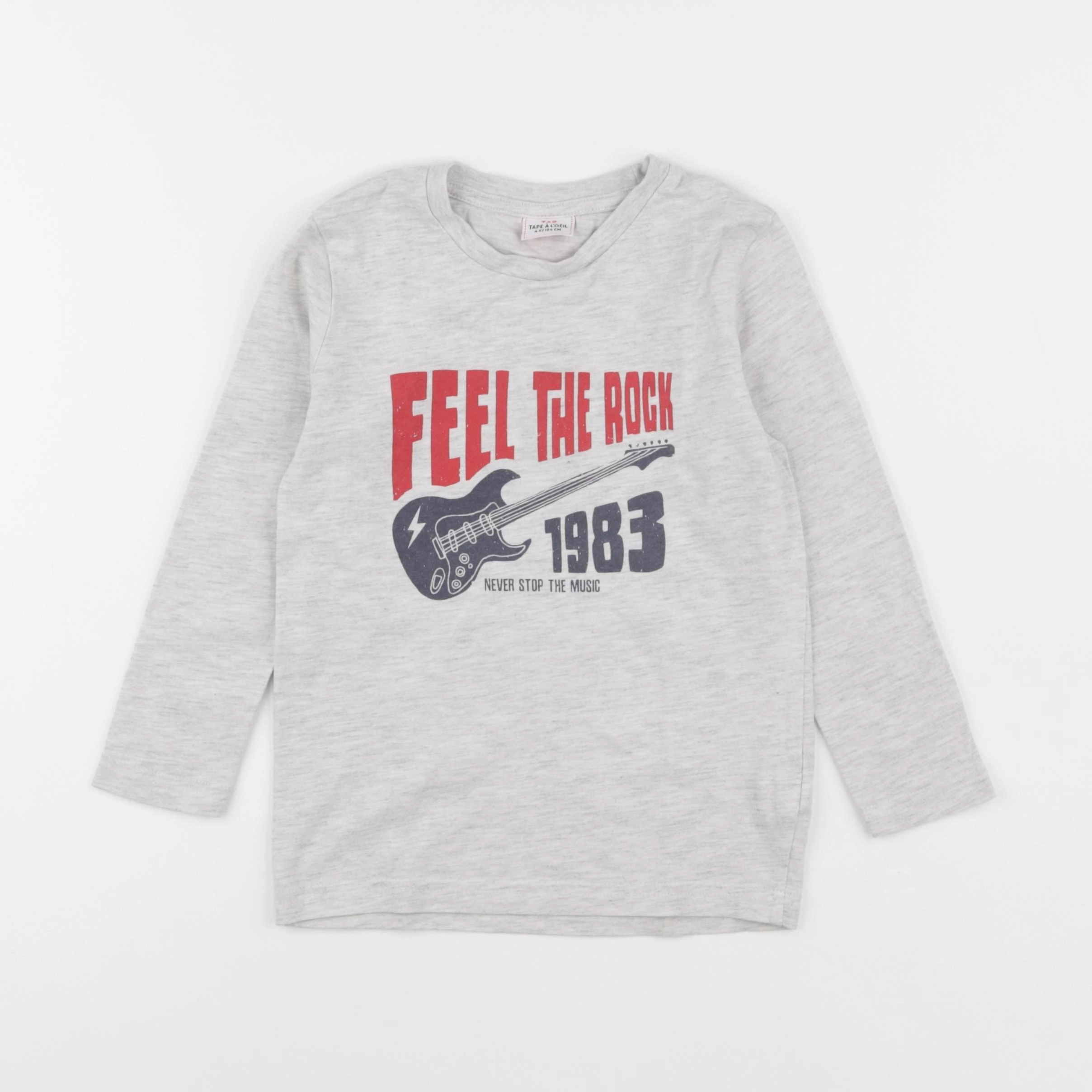 Tape à l'oeil - tee-shirt gris - 4 ans
