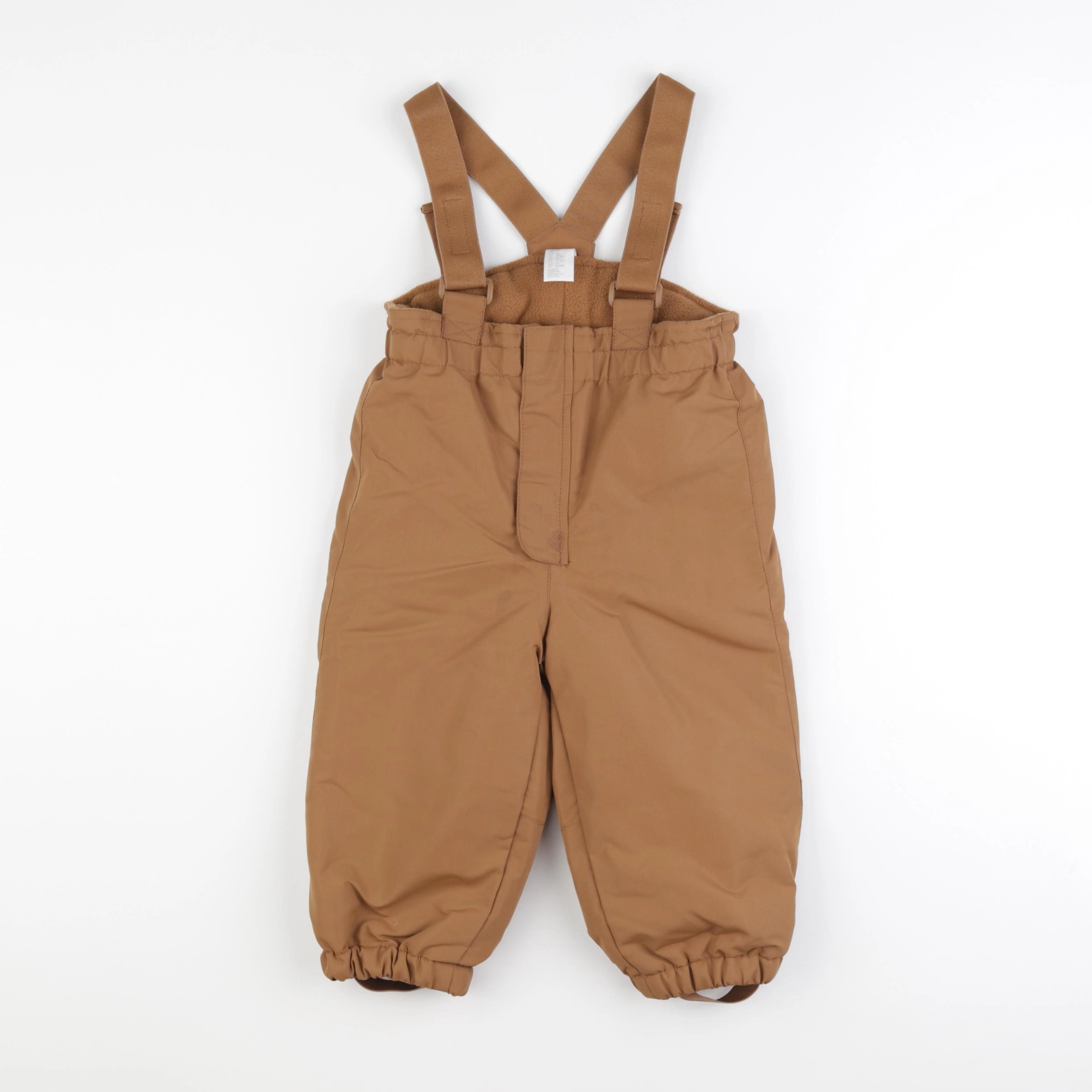 H&M - pantalon de ski marron - 12/18 mois