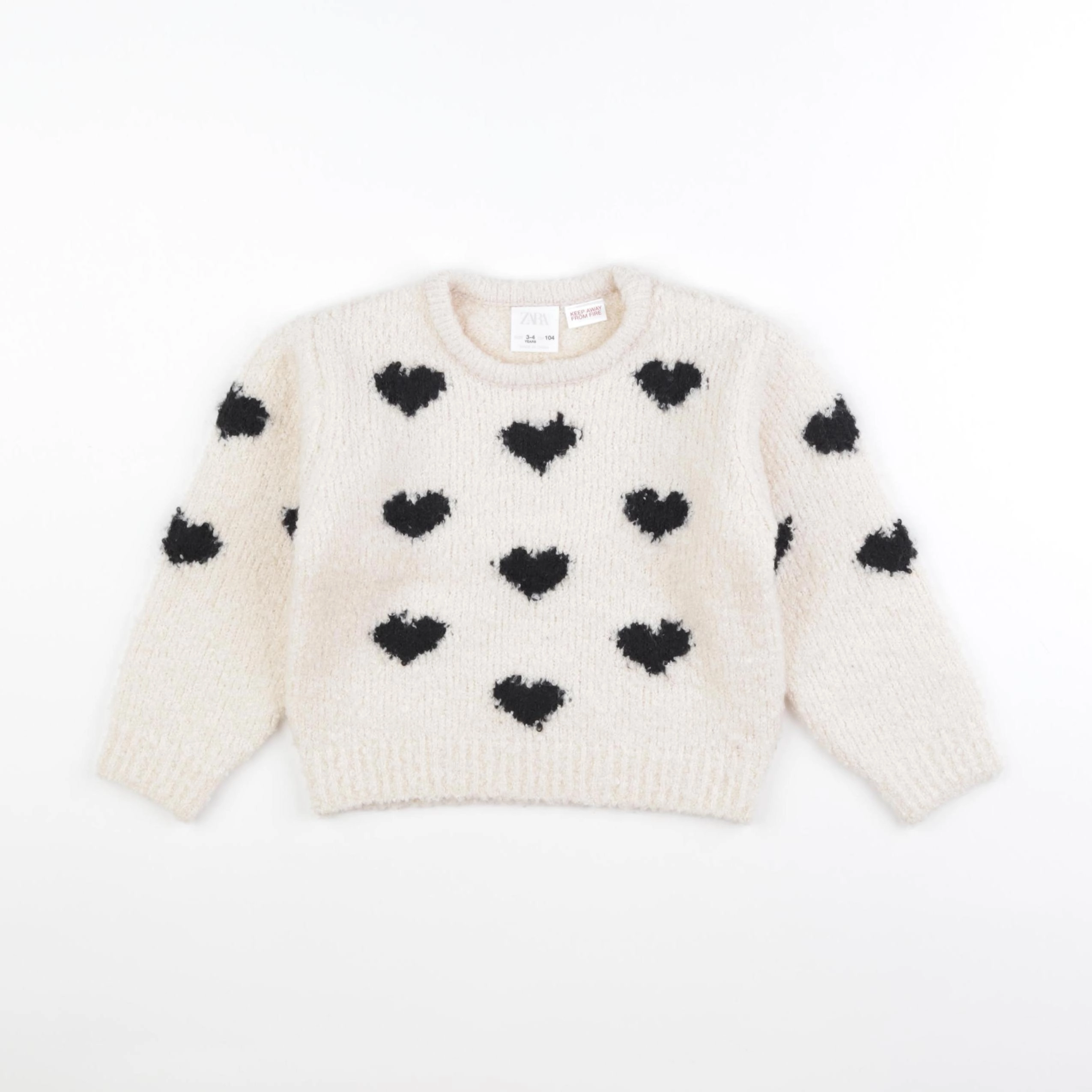 Zara - pull beige - 3/4 ans