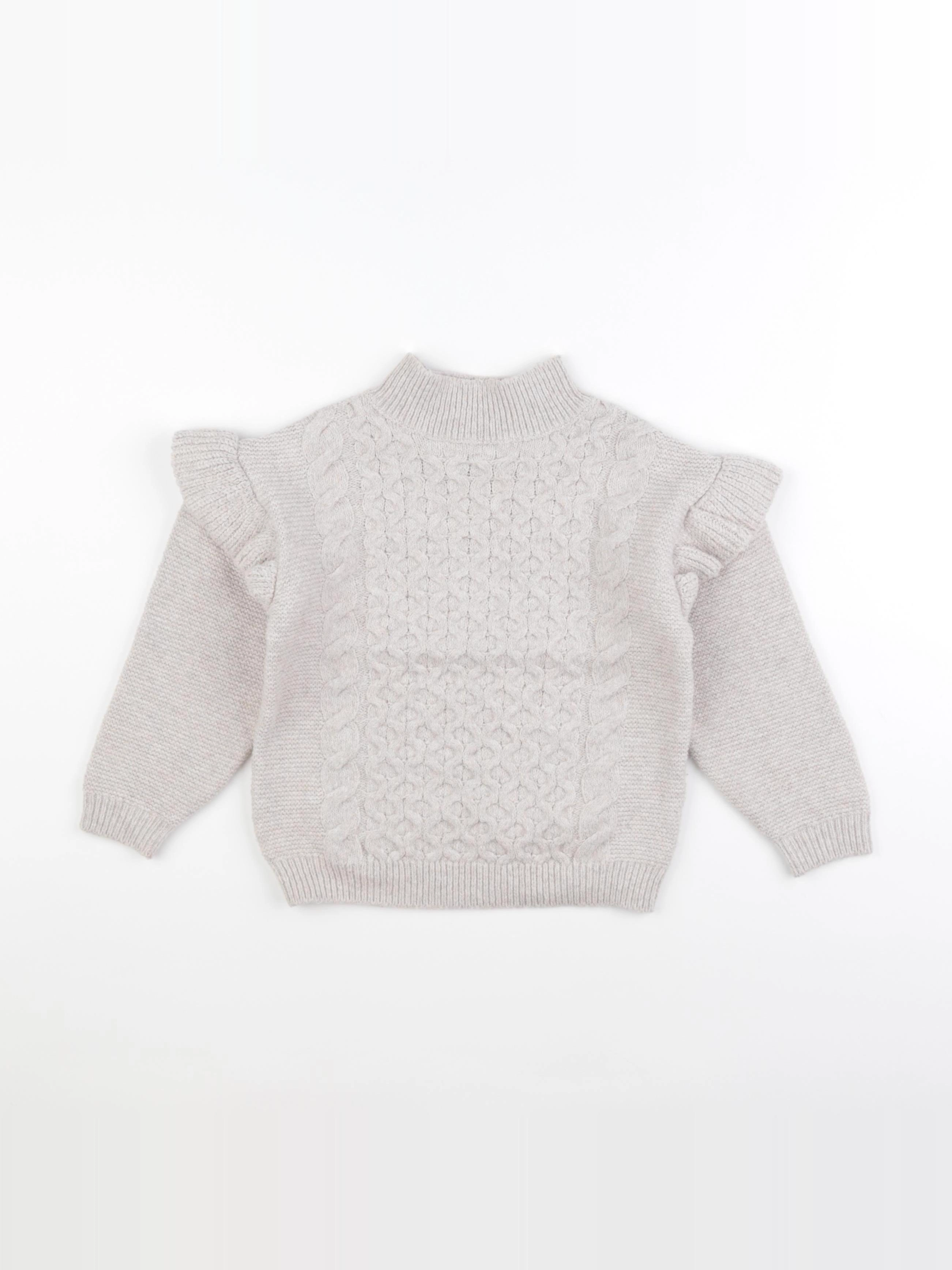 Old Navy - pull beige - 4 ans