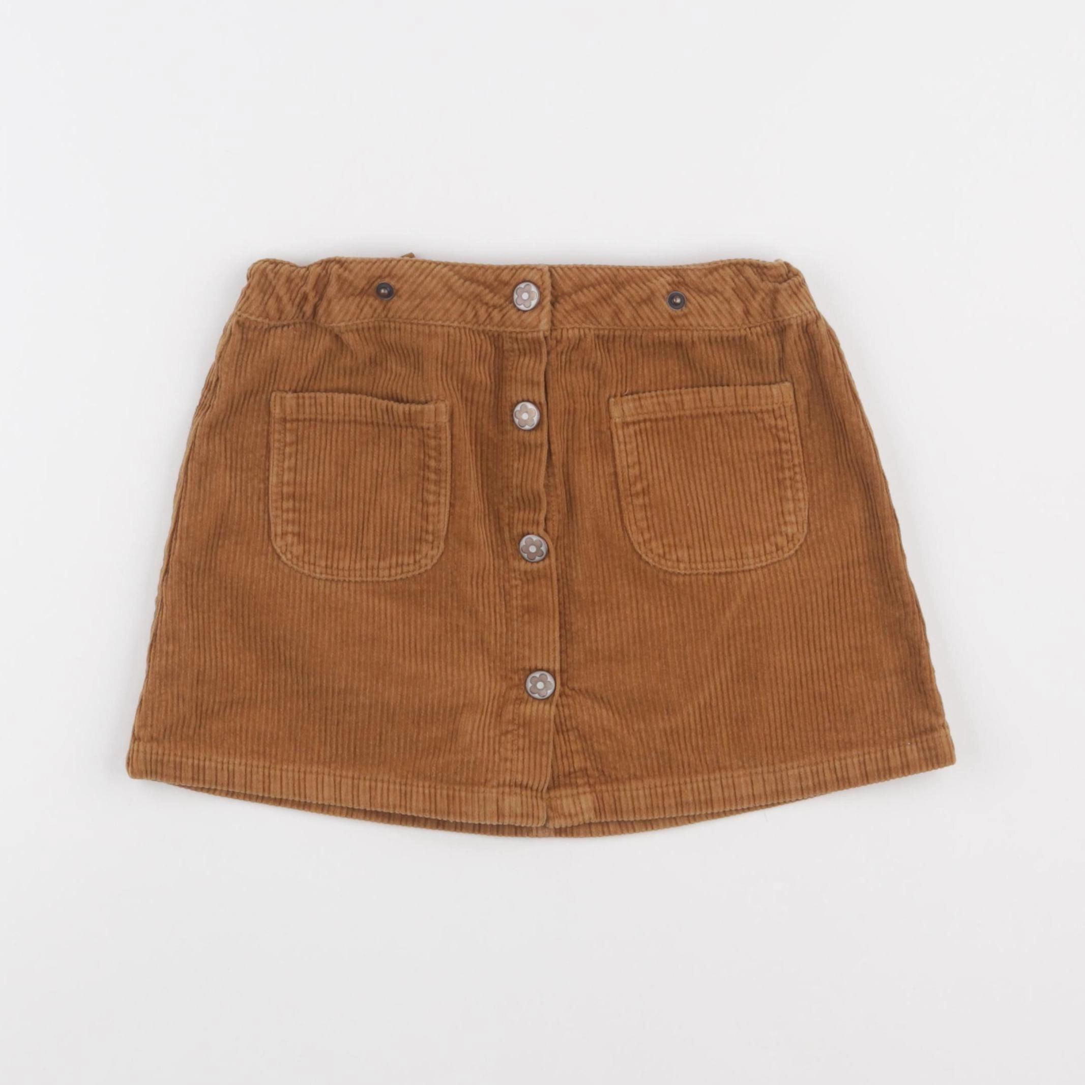 Vertbaudet - jupe marron - 8 ans